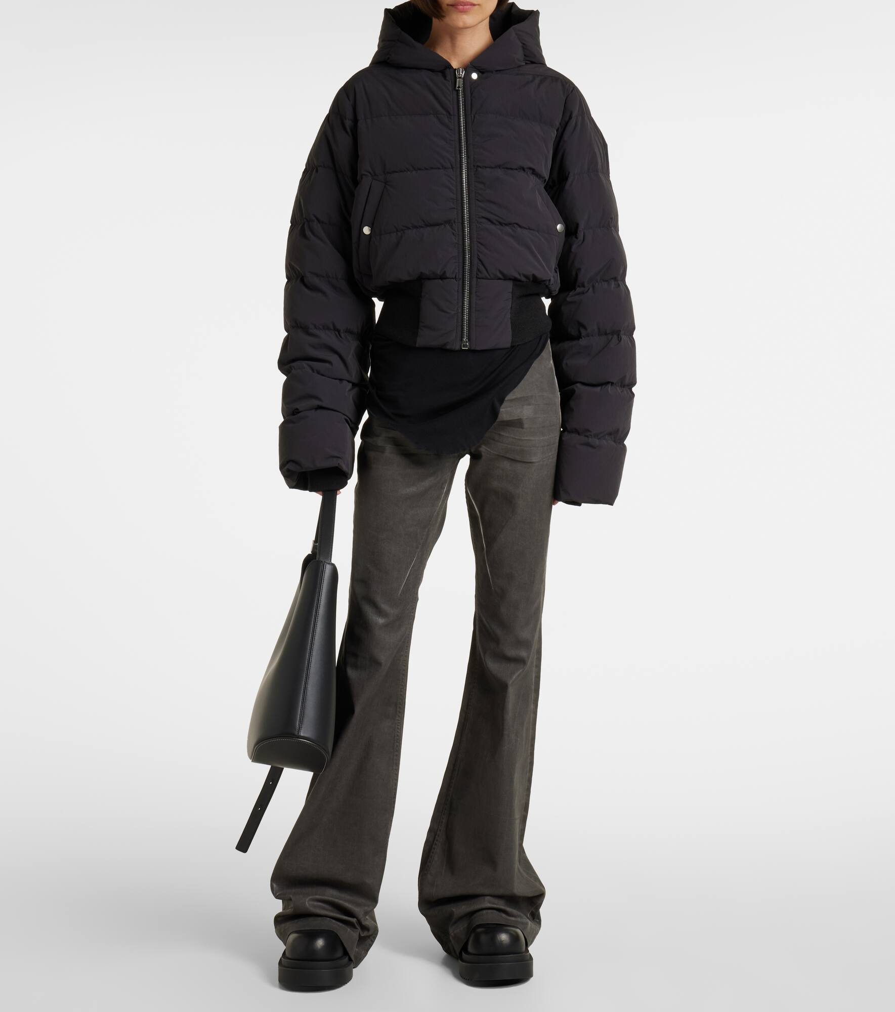Hooded down jacket - 2