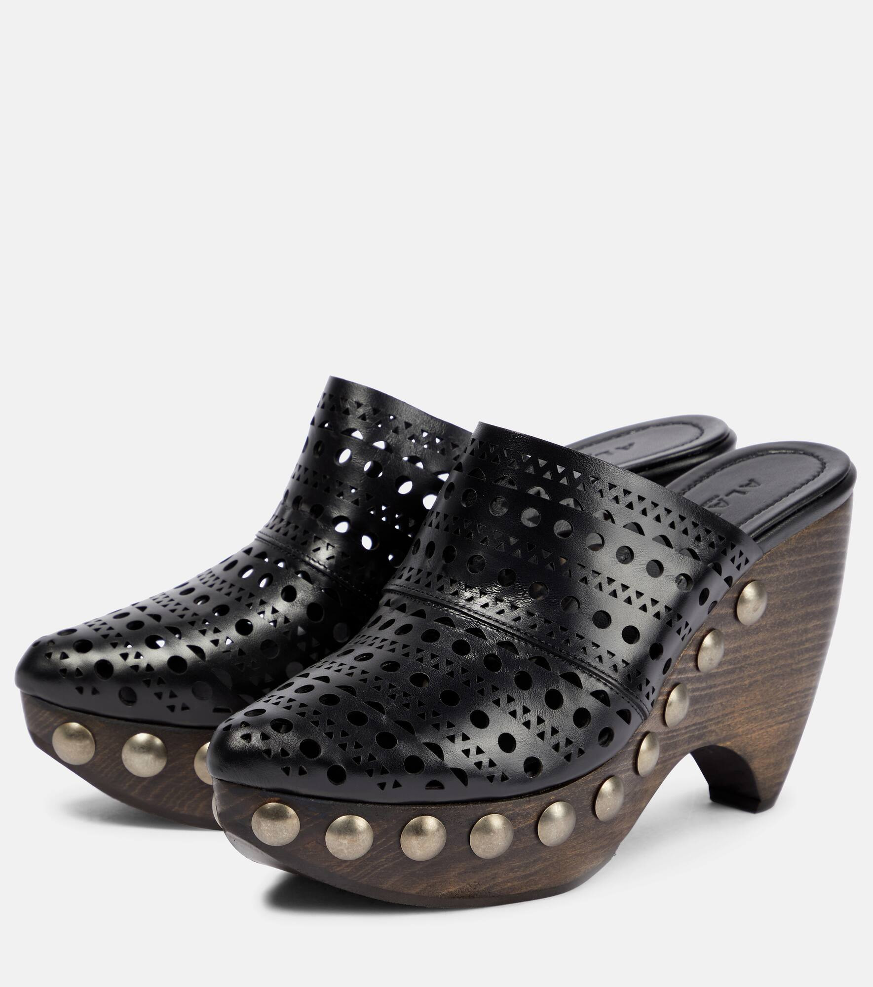 Le Sabot leather mules - 5
