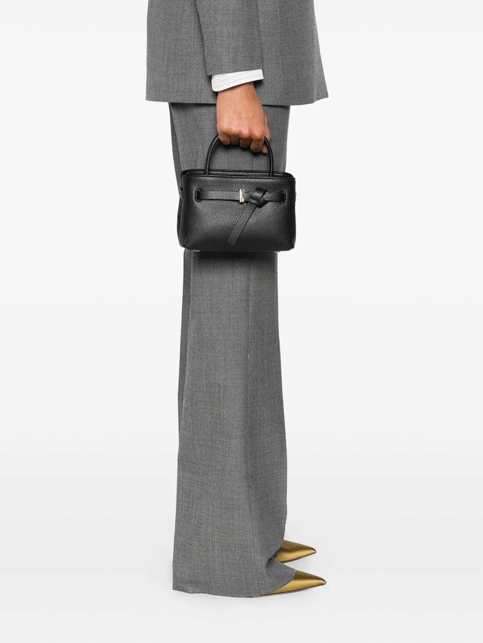 Emporio Armani Mini Knotted-detail Tote Bag - 5