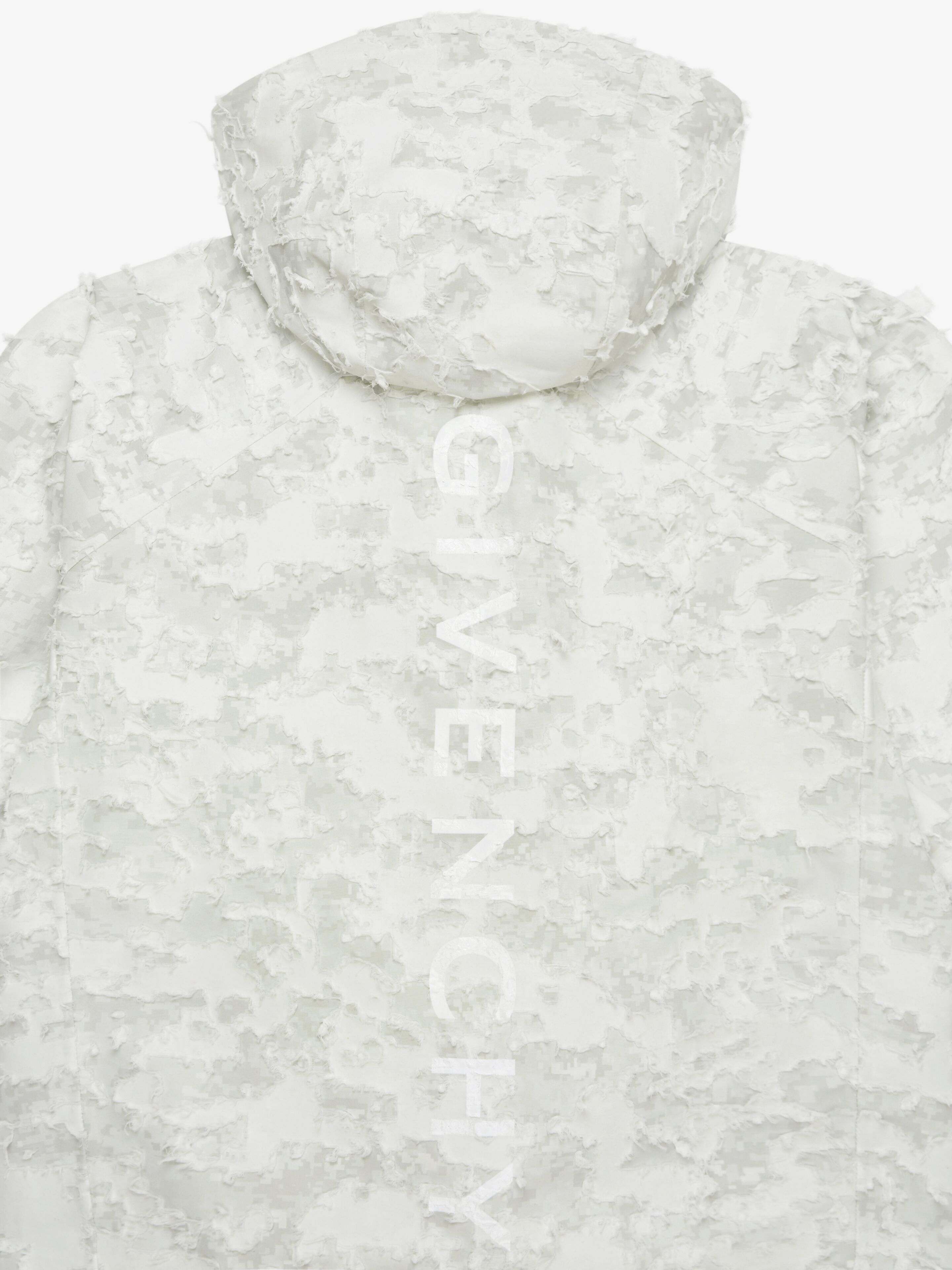 DESTROYED WINDBREAKER IN MIXED COTTON - 6