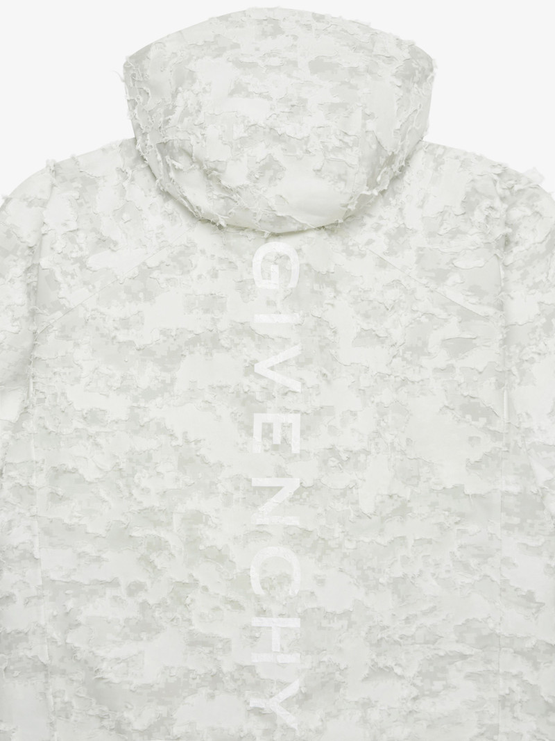 DESTROYED WINDBREAKER IN MIXED COTTON 6