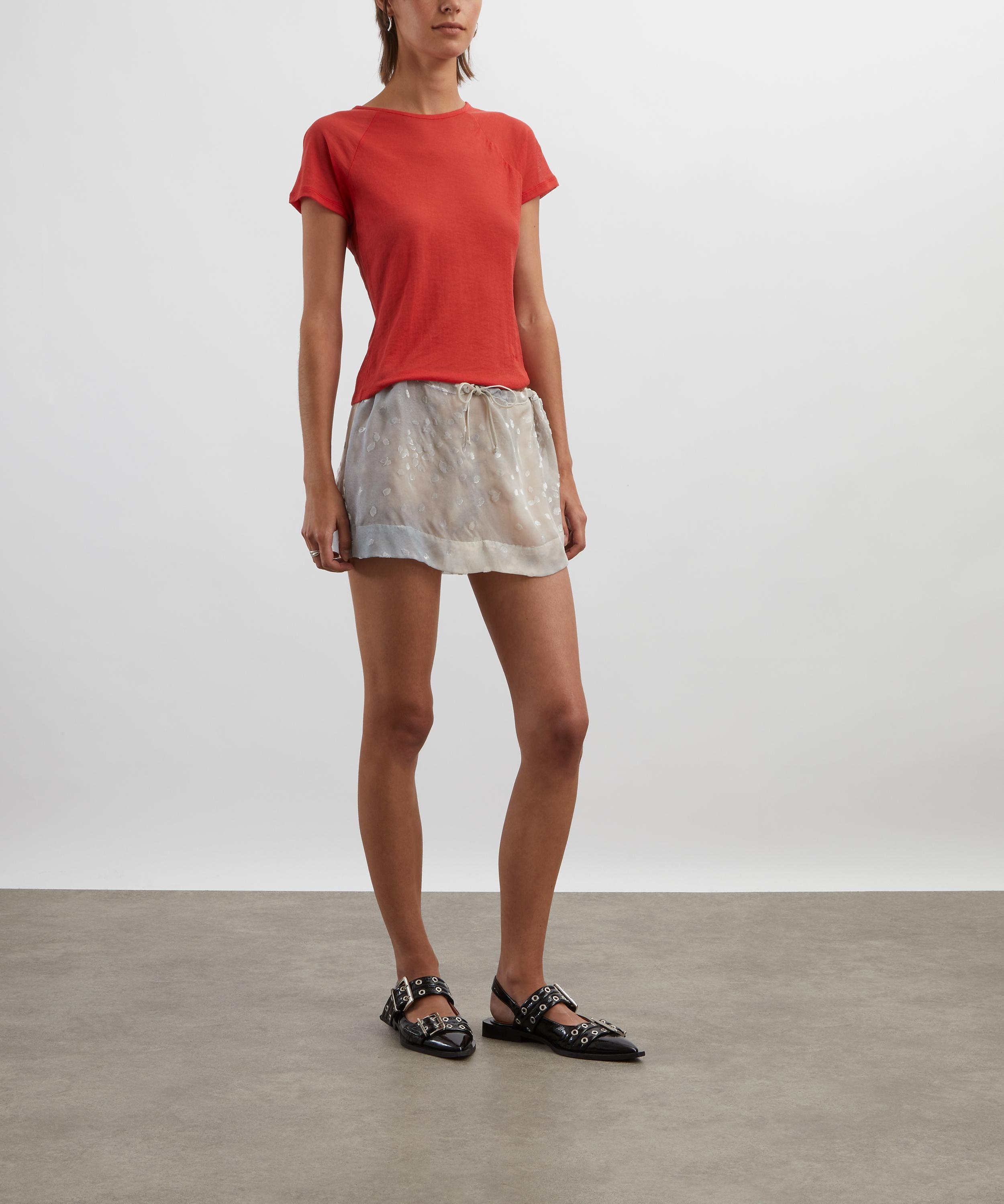 Dee Velvet Devoré Skirt - 2