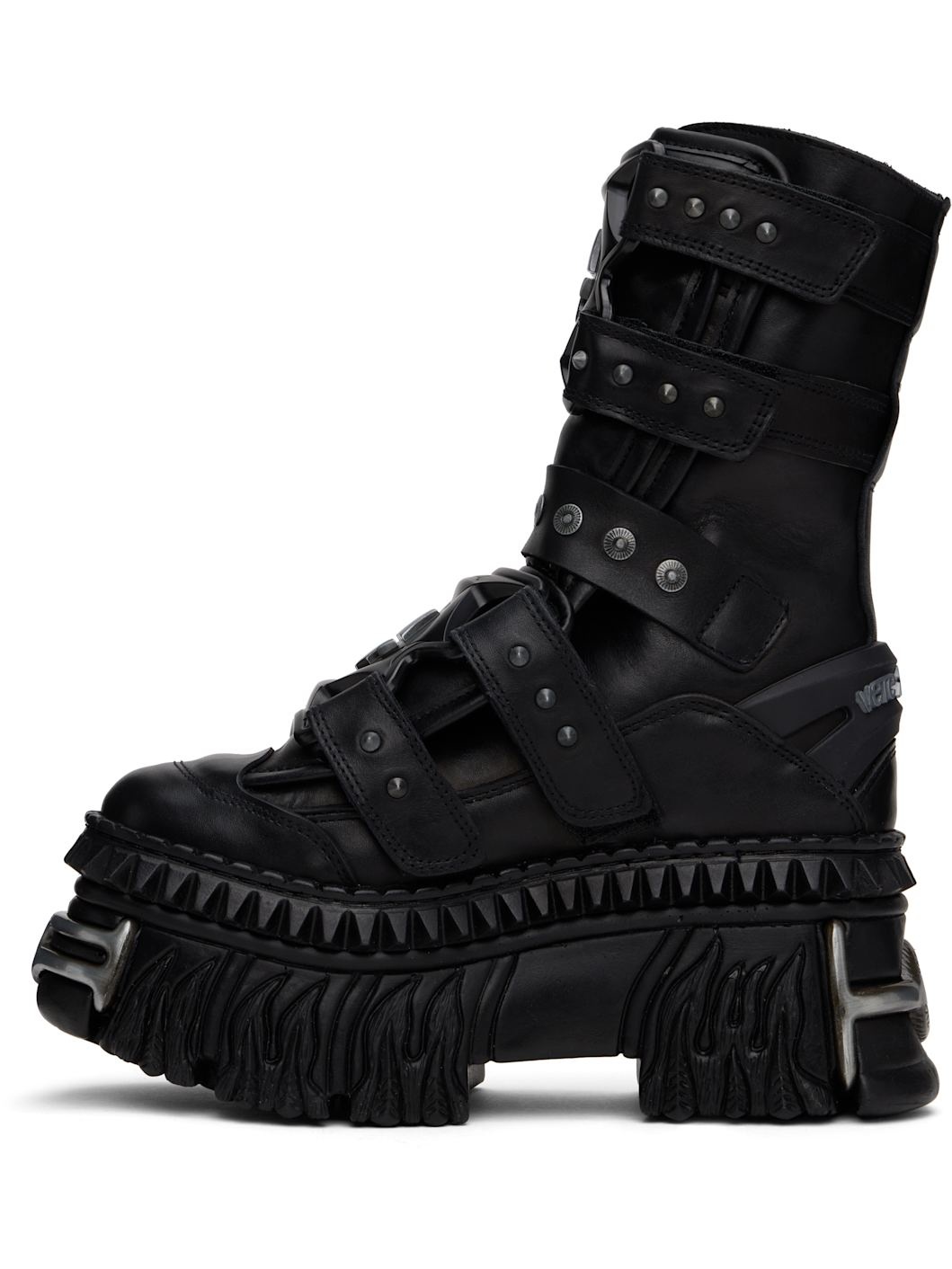 Black New Rock Edition Gamer Boots - 3