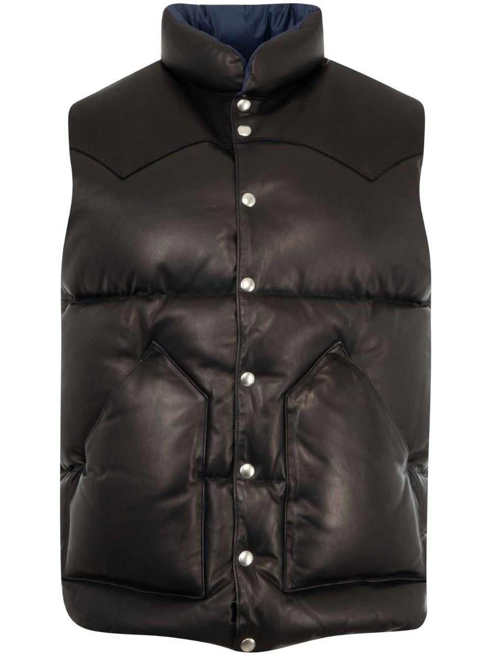 reversible down vest - 1