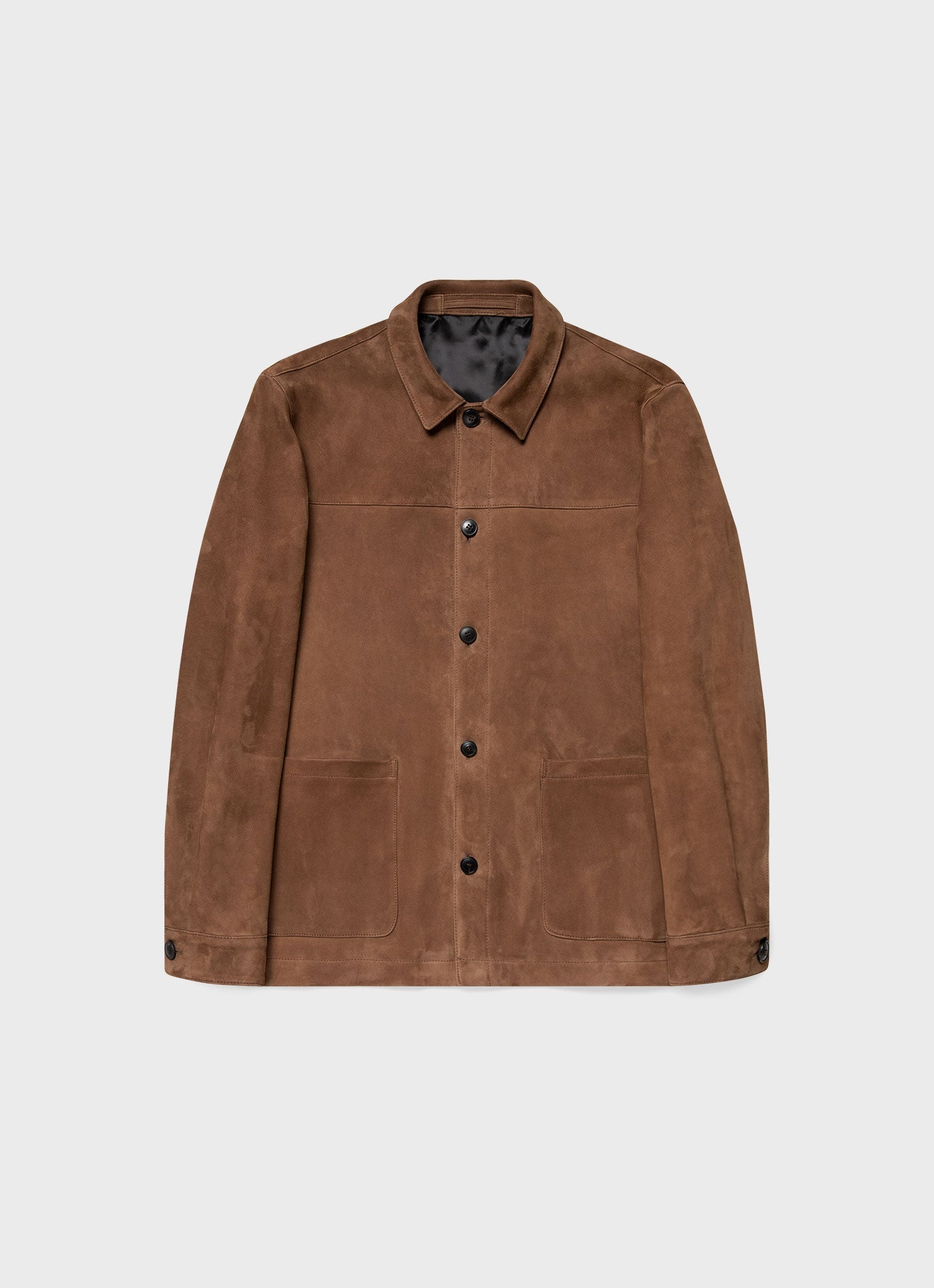 Suede Twin Pocket Jacket - 1