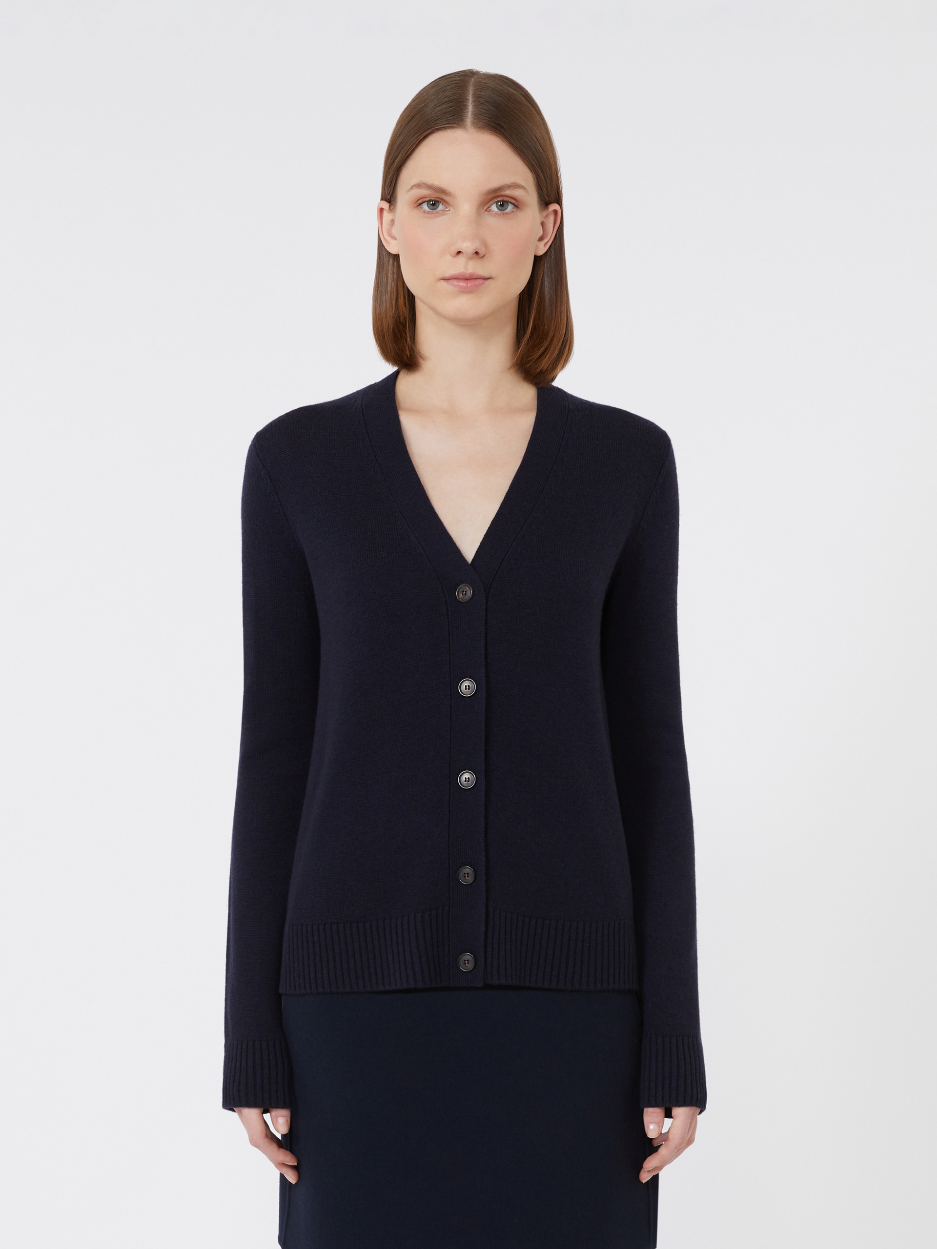 APOLLO Mannish wool yarn cardigan - 3