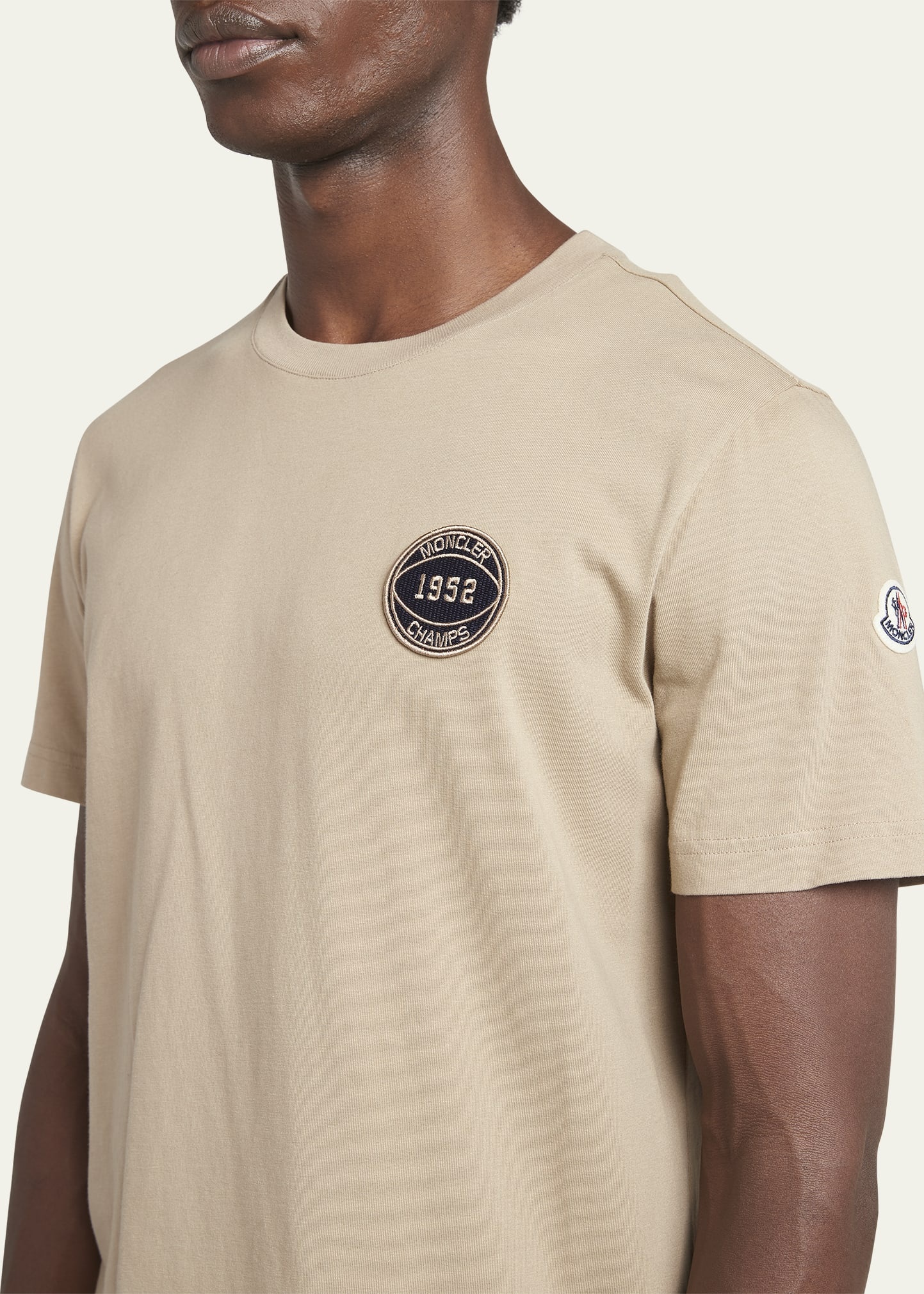 Men's Champs Logo-Patch T-Shirt - 5