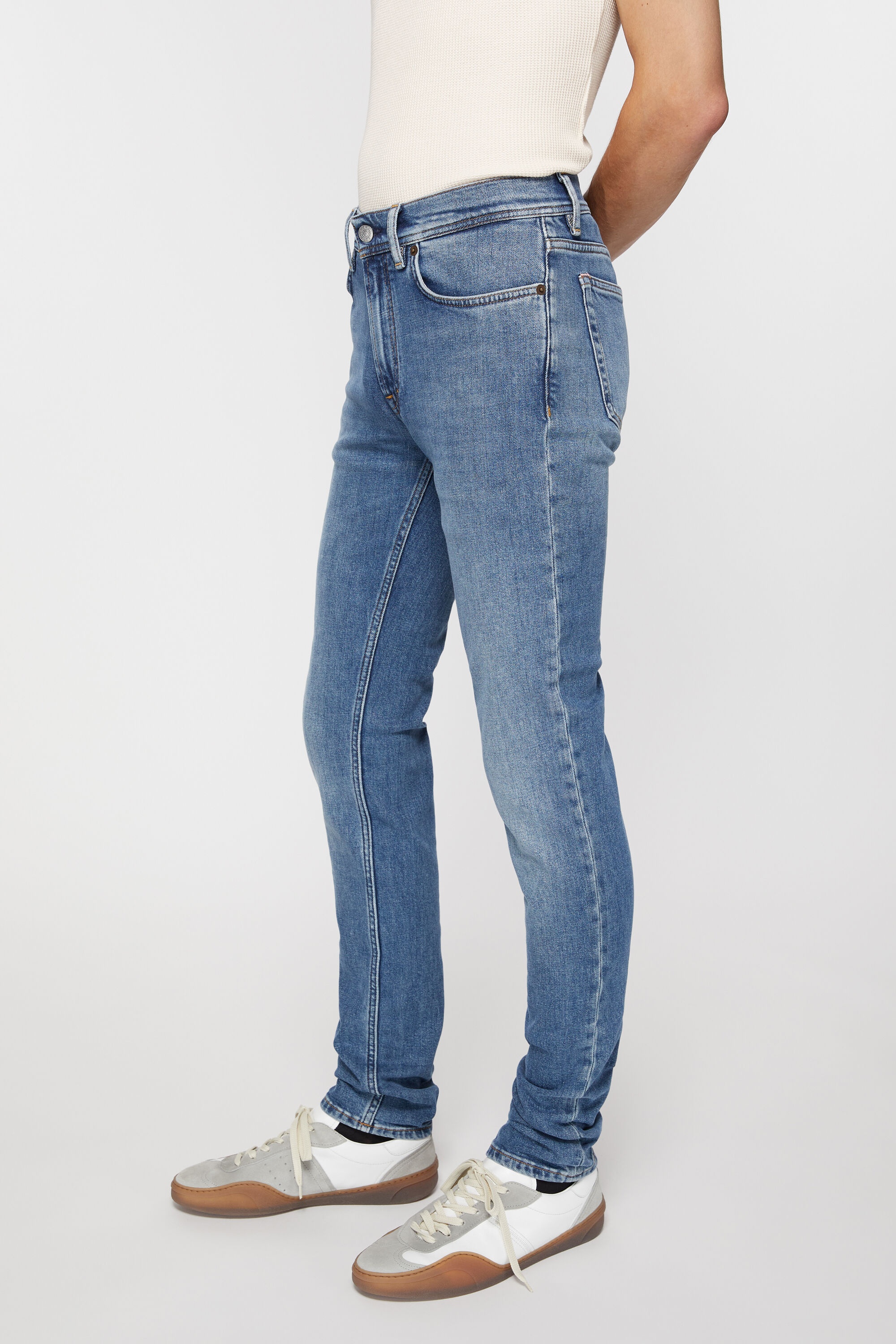 Skinny fit jeans - North - Mid Blue - 3