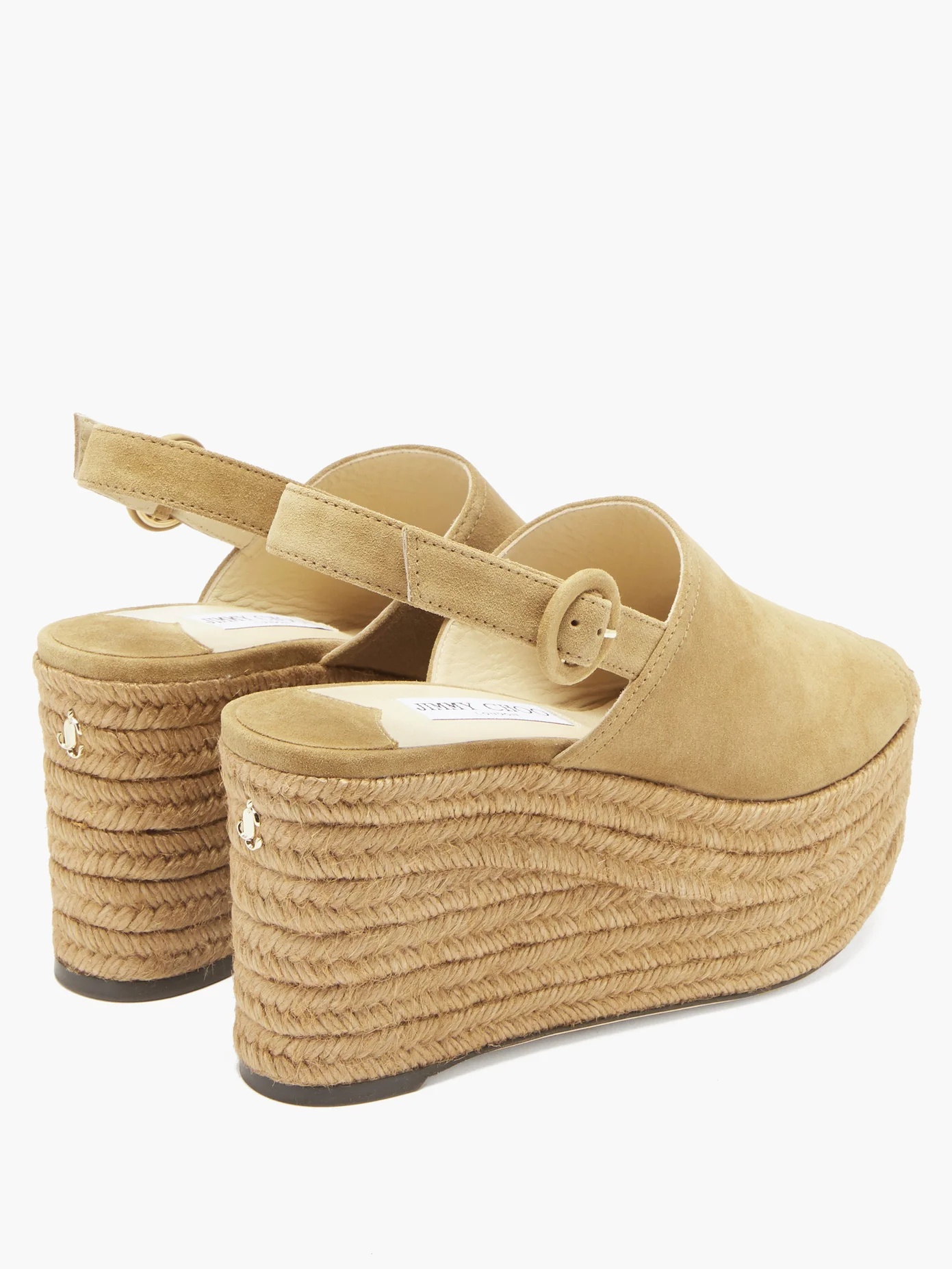 Deya suede platform sandals - 4