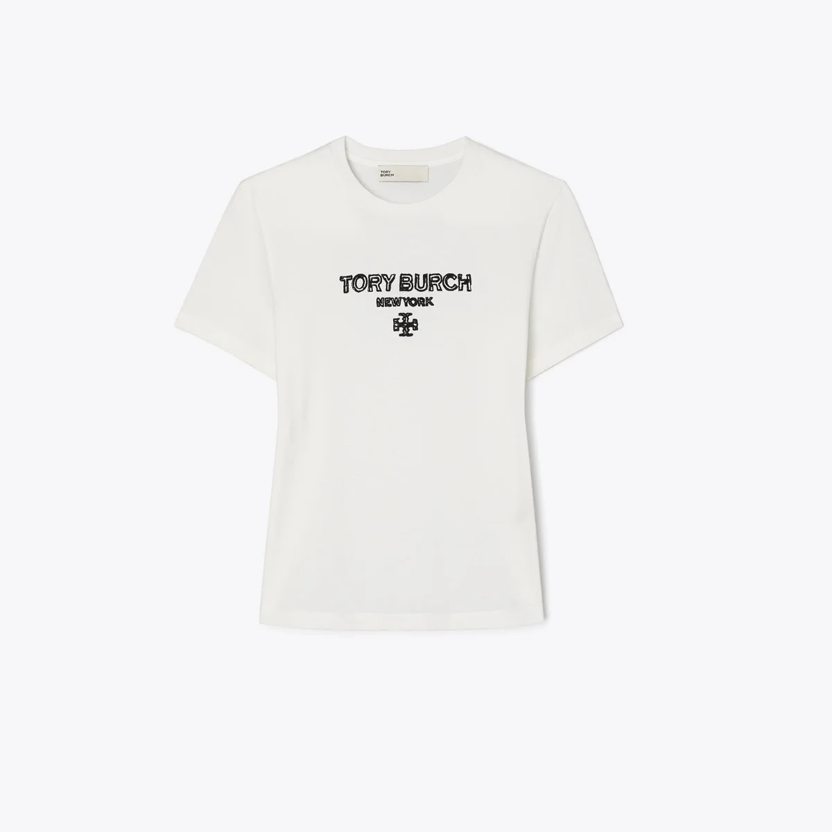Embroidered Cotton T-Shirt - 1