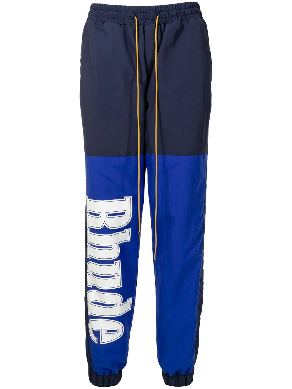 logo-print track pants - 1