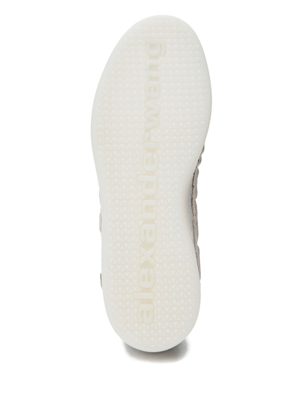 Lex logo-embossed suede sneakers - 4
