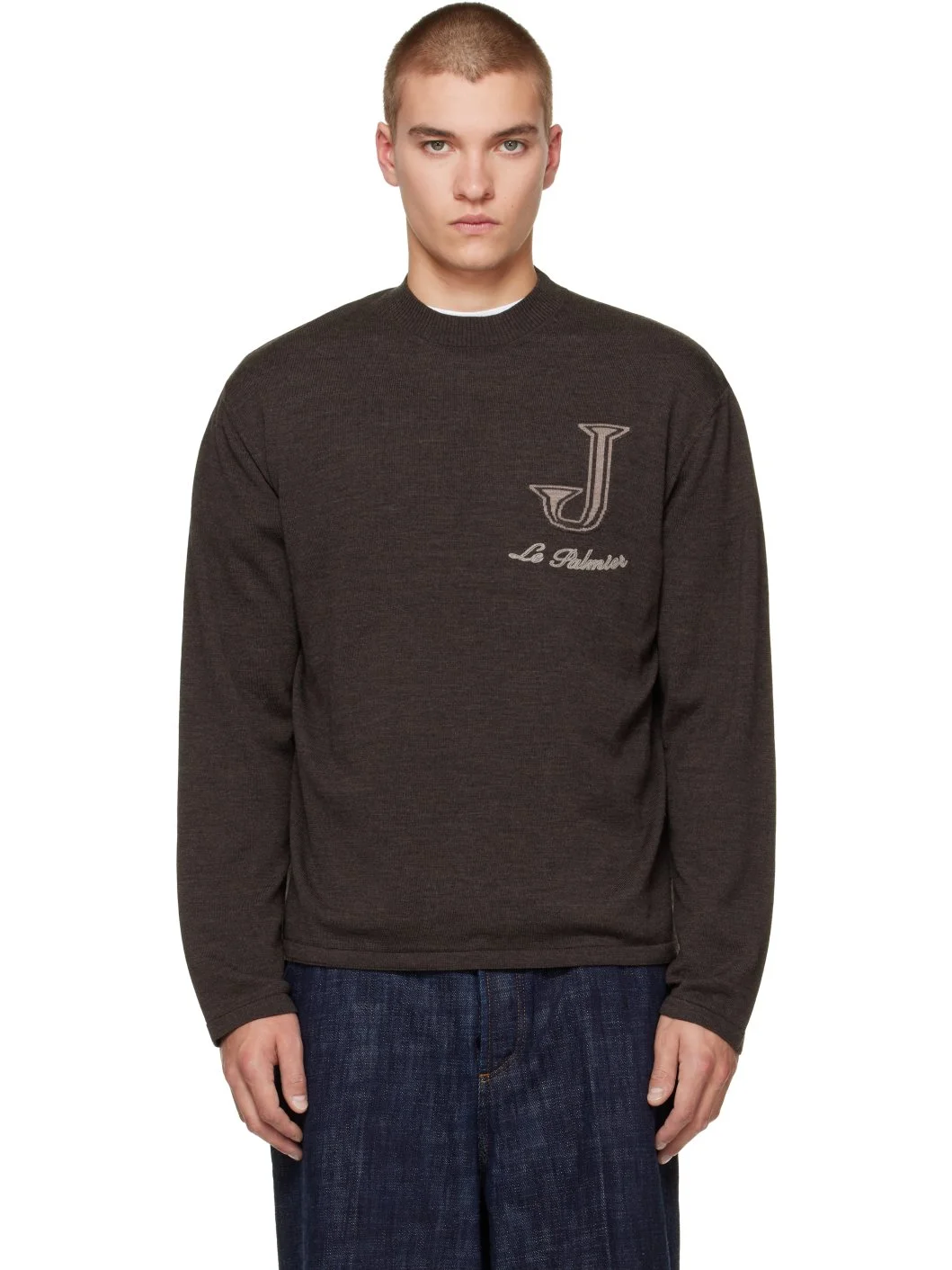 Brown 'The Herisson' Sweater - 1