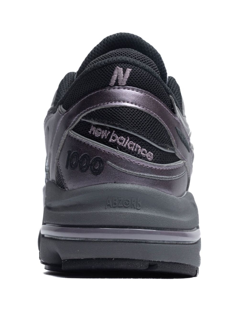 M1000 "Dark Ice Wine/Grey/Metallic" sneakers - 2