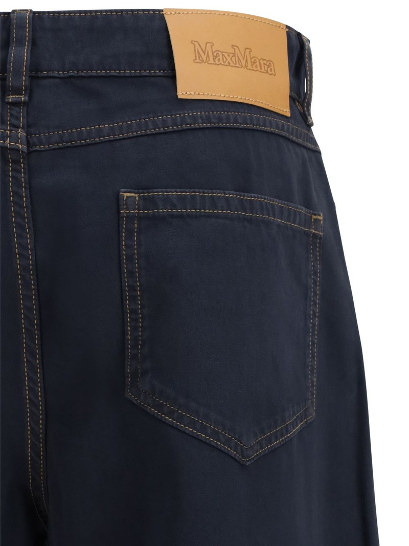 contrast-stitch five-pocket jeans 3
