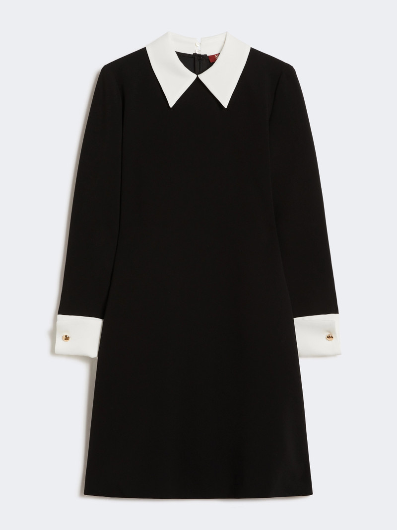 BRAVO Short cady dress - BLACK 1