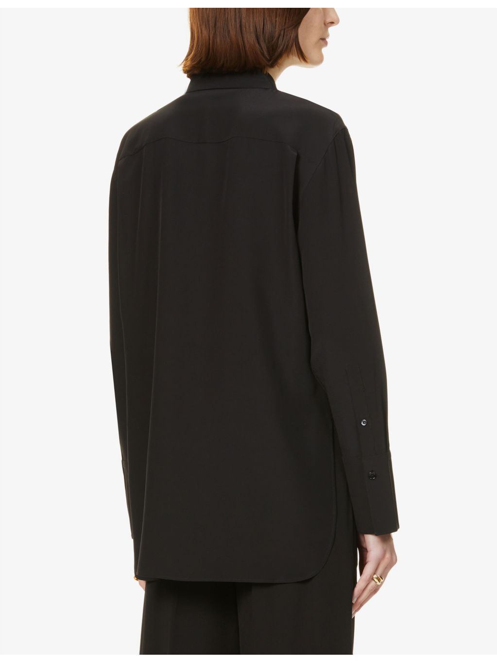 Joe relaxed-fit silk blouse - 4