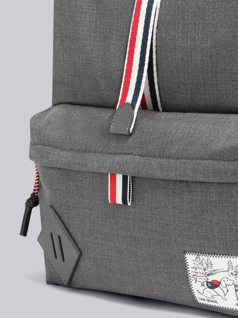 Thom Browne Super 120's Twill Hiking Squared Backpack outlook