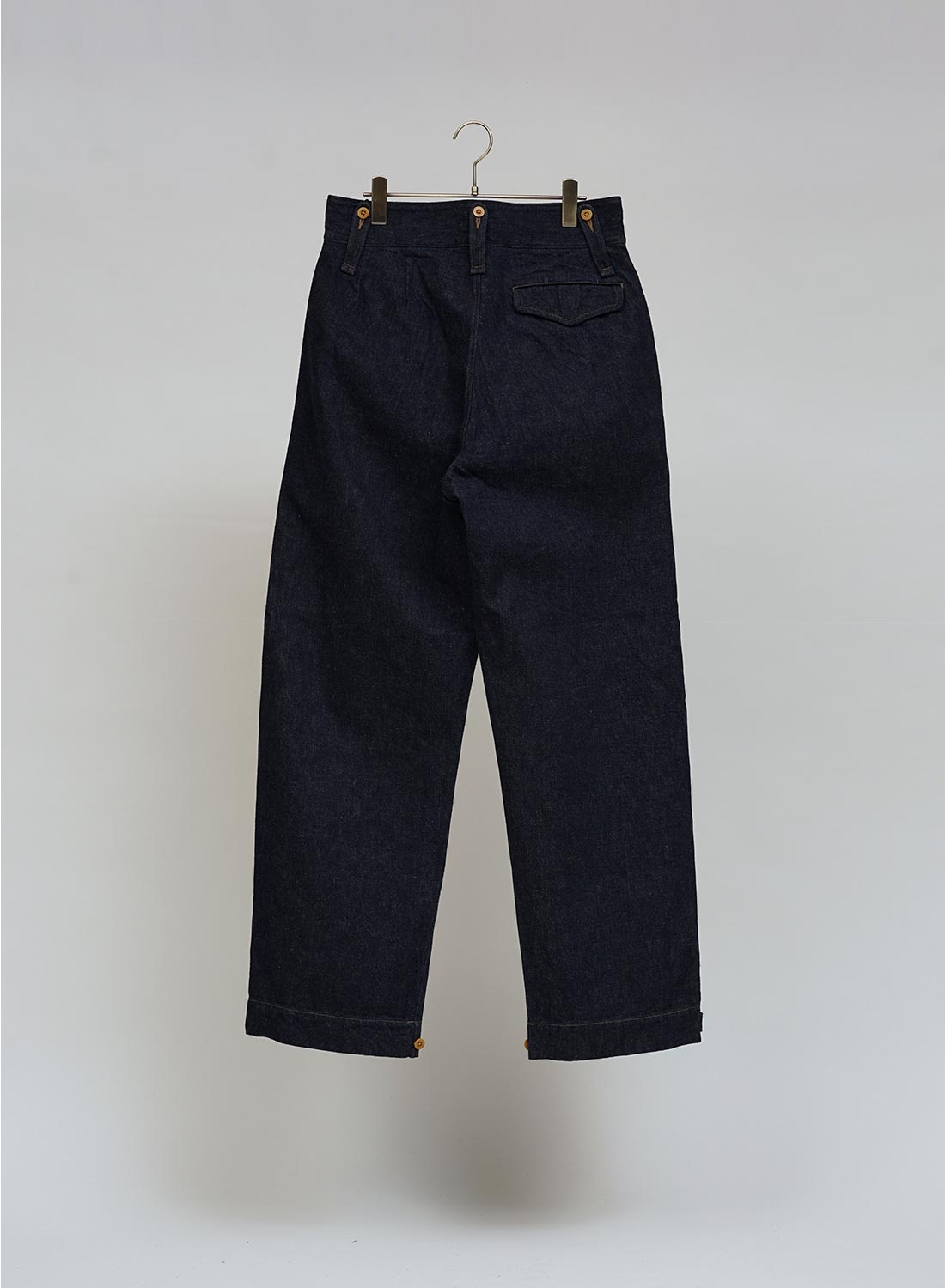 British Army Pant Loose Denim in Indigo - 3