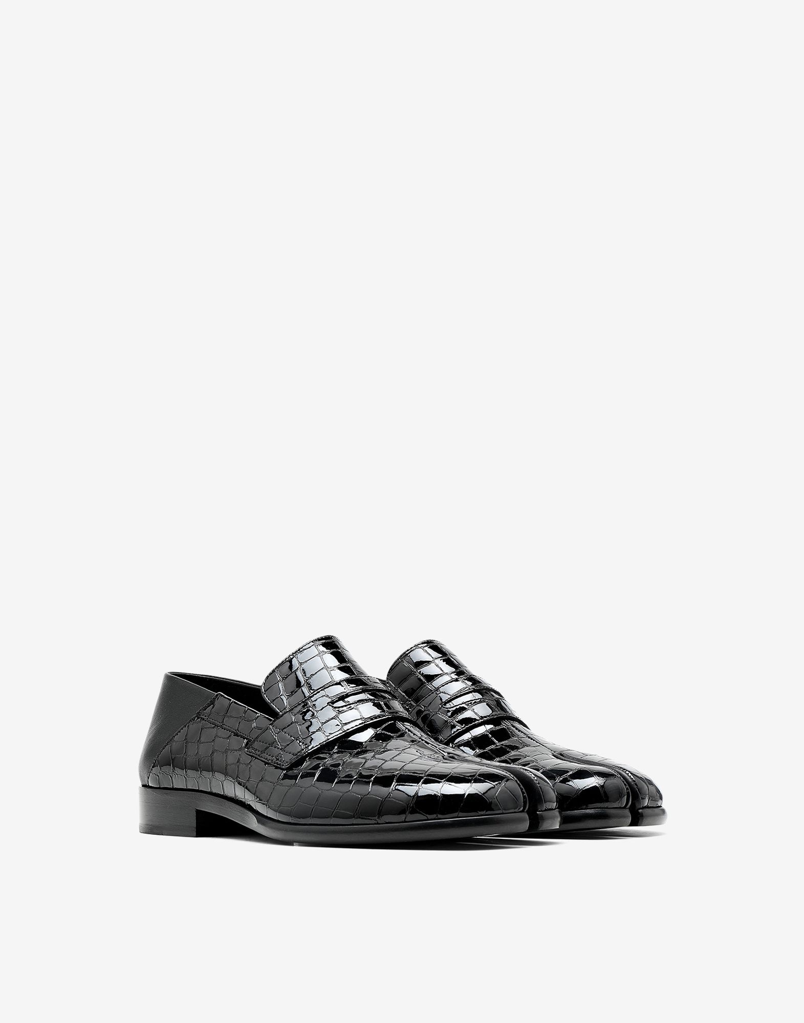 Tabi croc-effect loafers - 2