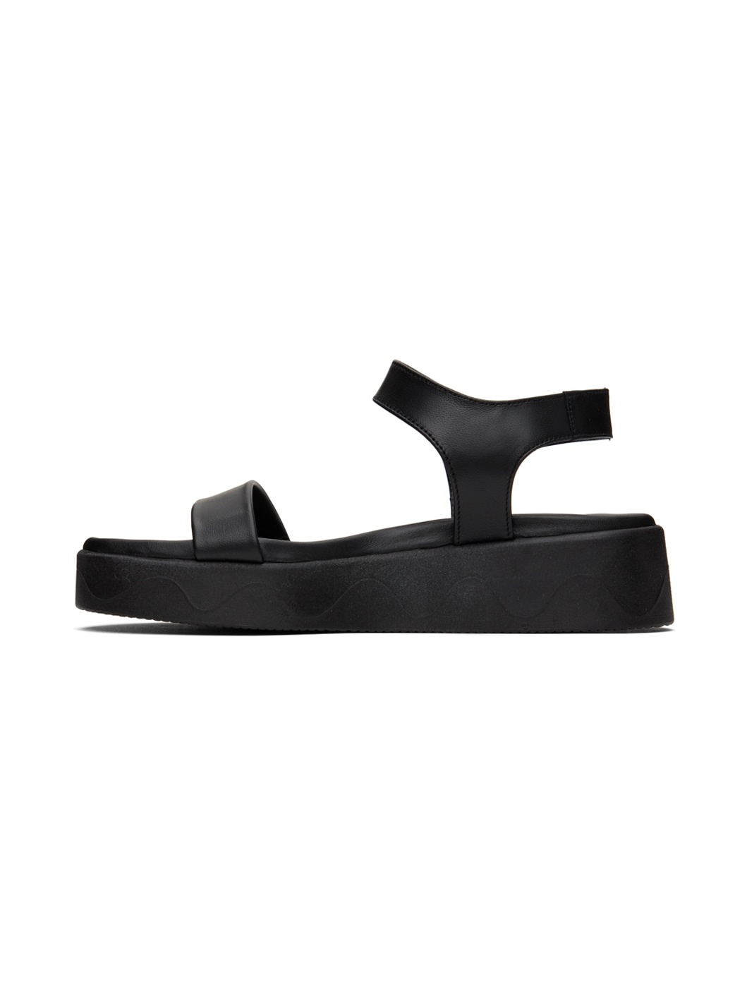 Black Salamina Sandals - 3