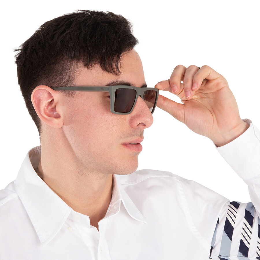 Lacoste Brown Square Men's Sunglasses L6009S 275 56 - 2