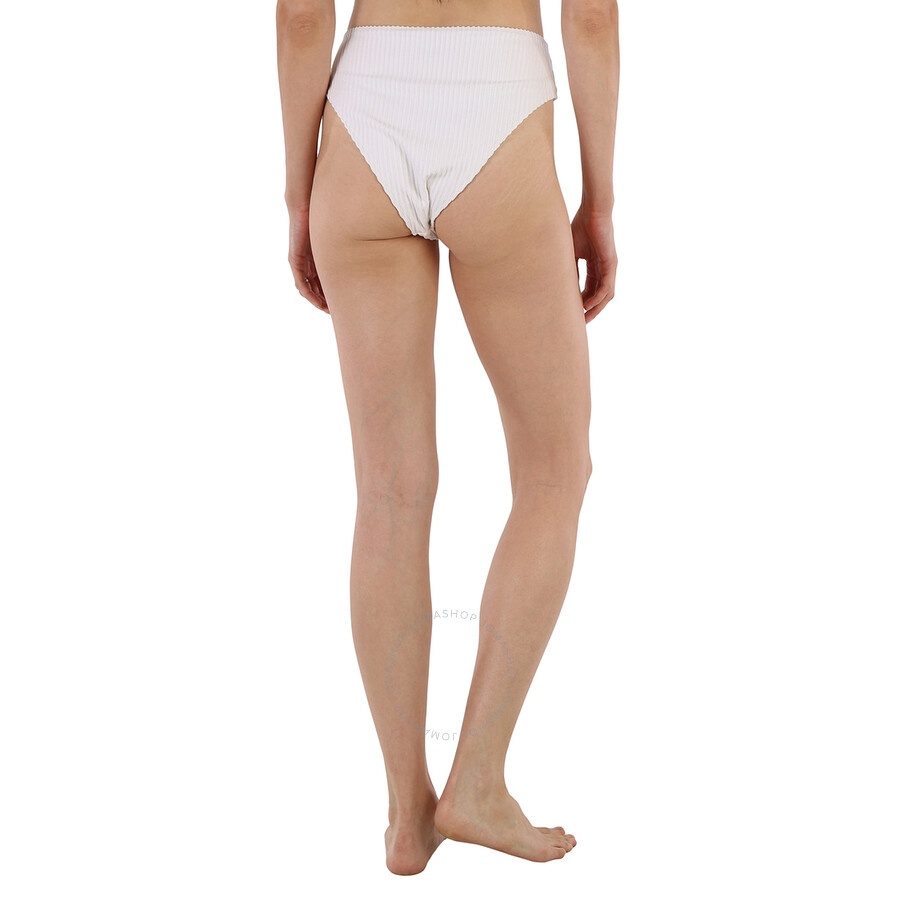 Faithfull The Brand - Faithfull The Brand Ladies Plain Off White Chania Bikini, Size Large - 3