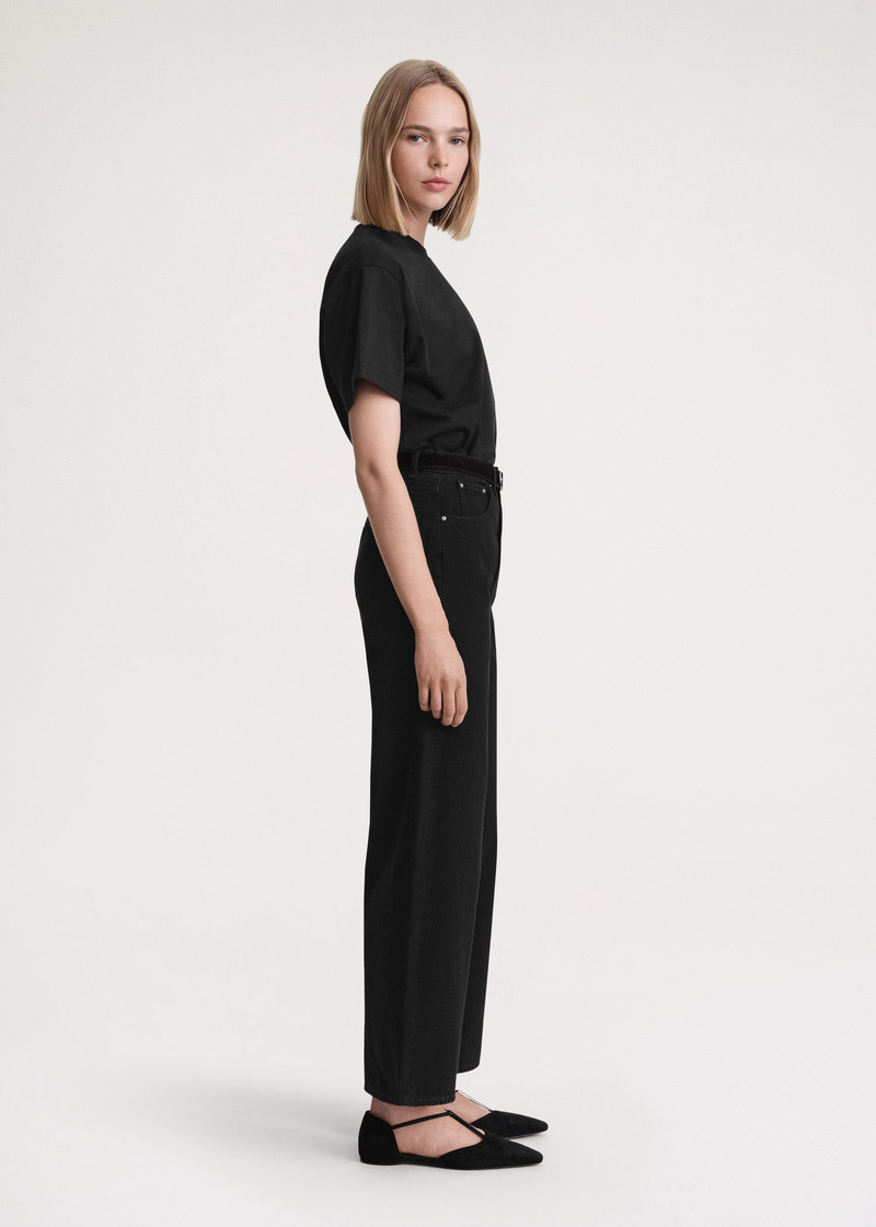 Flare fit denim black 3