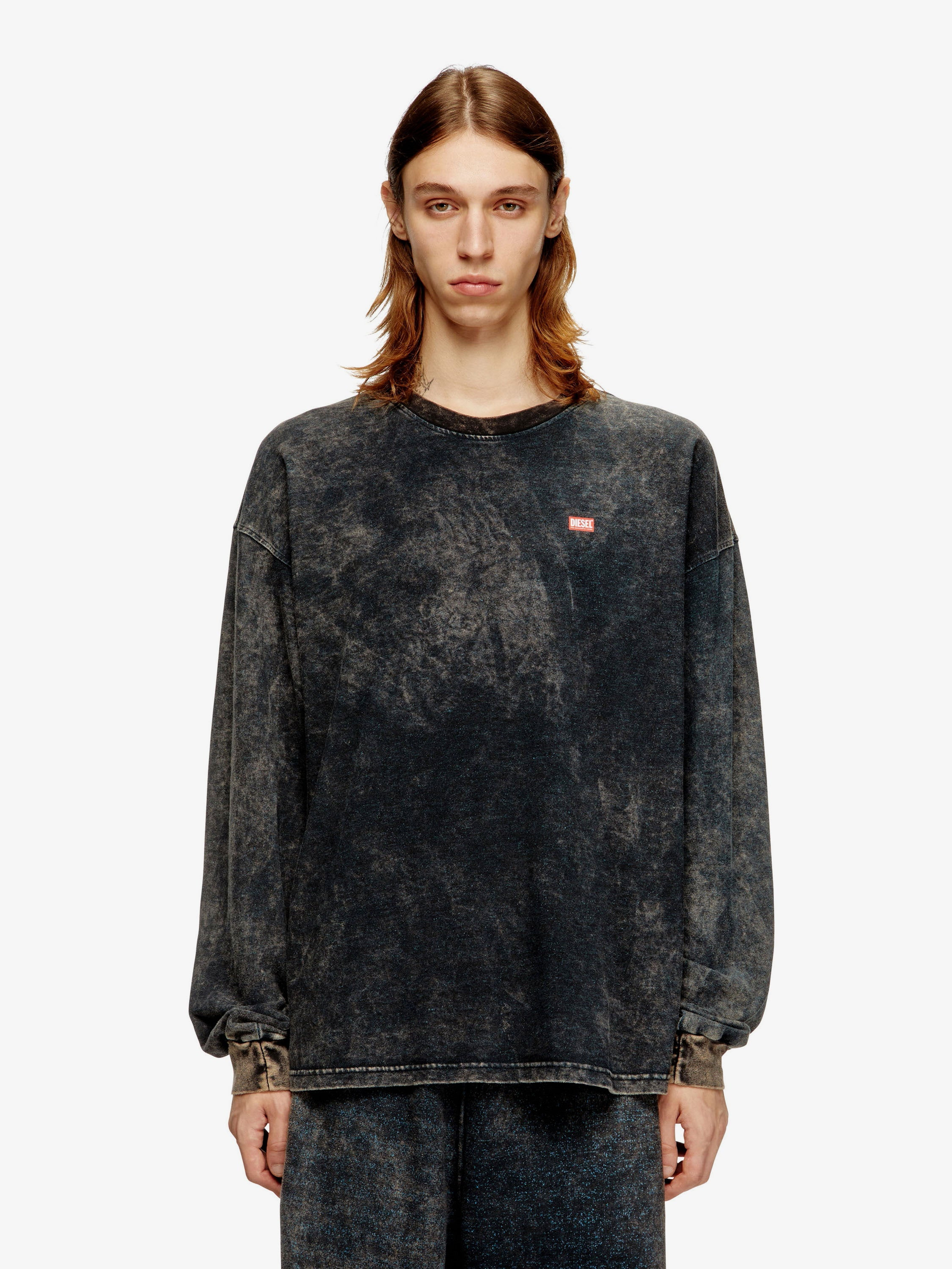 Diesel T-Boxt-Ls-T3 Cotton Blend T-Shirt - 3