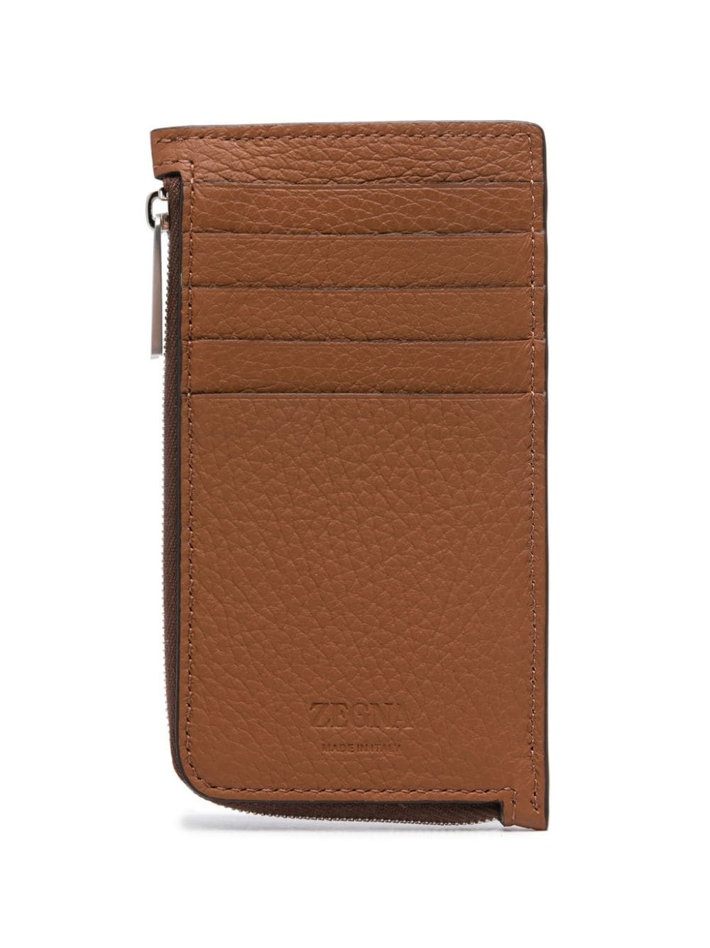 LOGO-PLAQUE LEATHER WALLET - 2