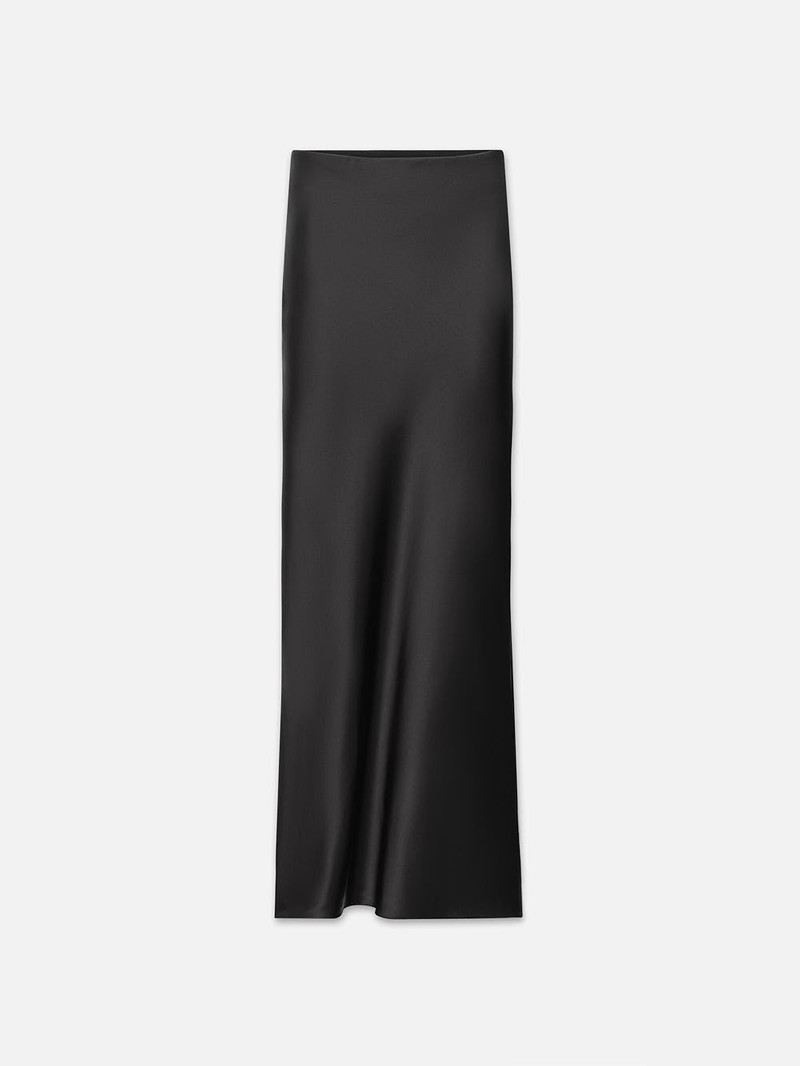 Column Maxi Skirt in Noir 1