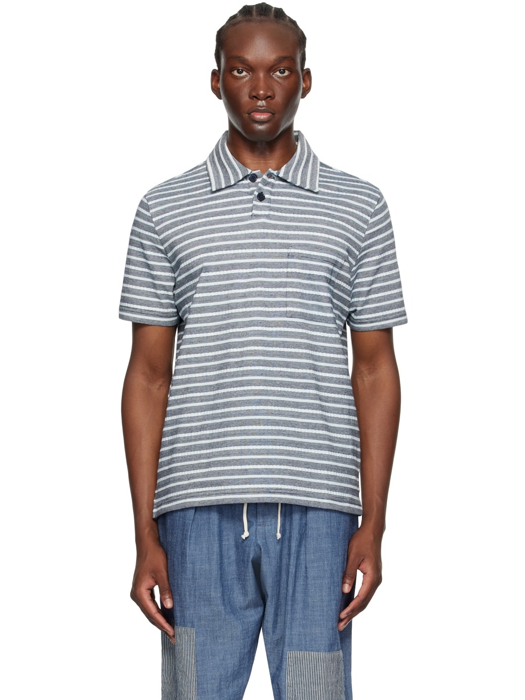 Blue Newlyn Polo - 1