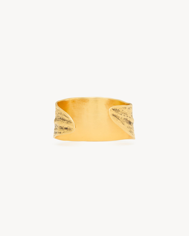 WILLOW LEAF CUFF IN METAL 3