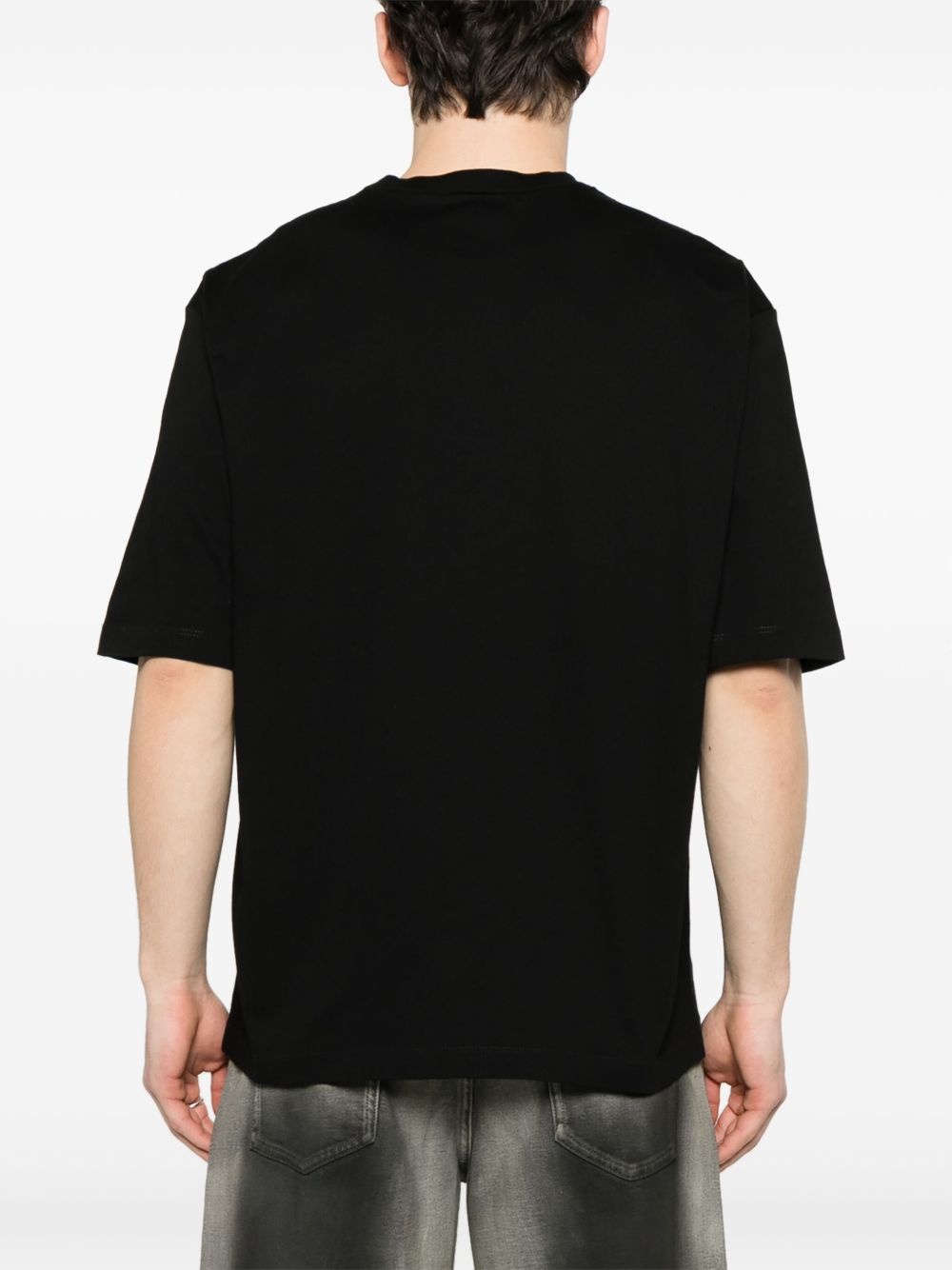 slogan-print T-shirt - 3