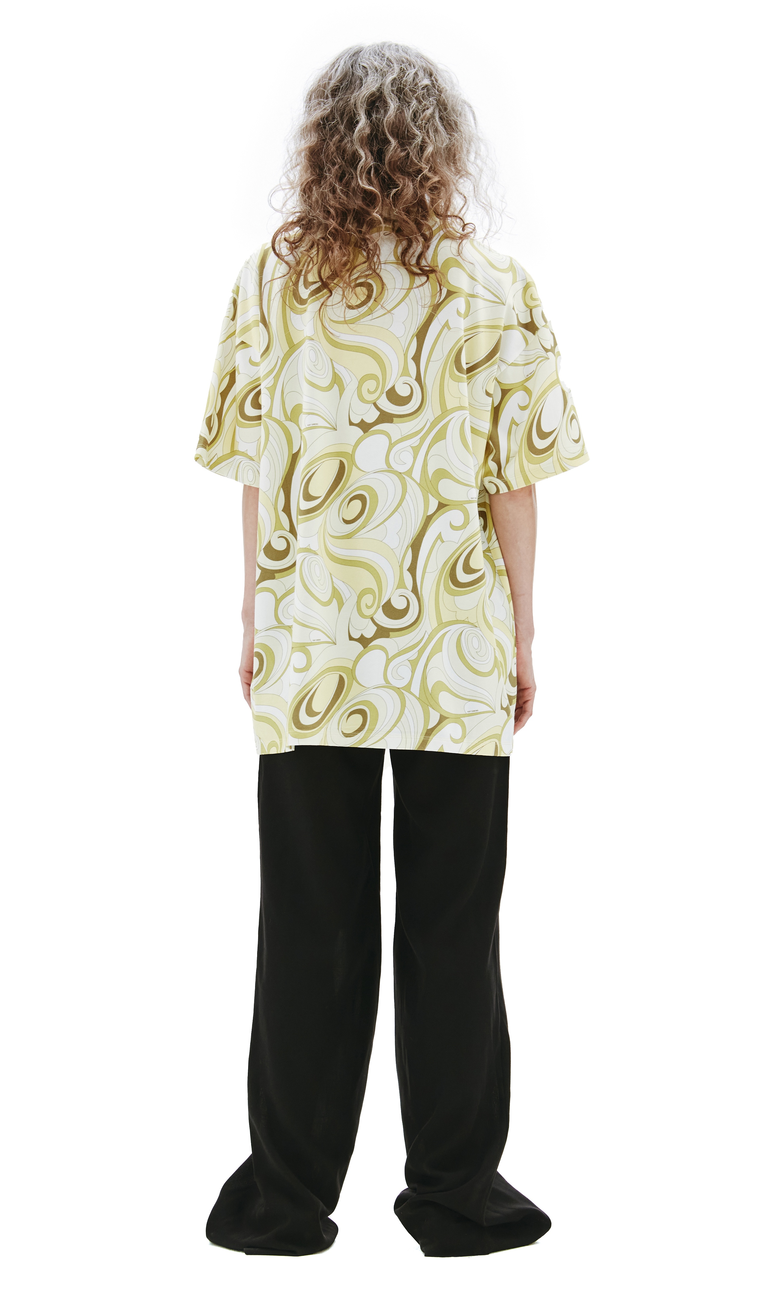 YELLOW COTTON T-SHIRT - 3