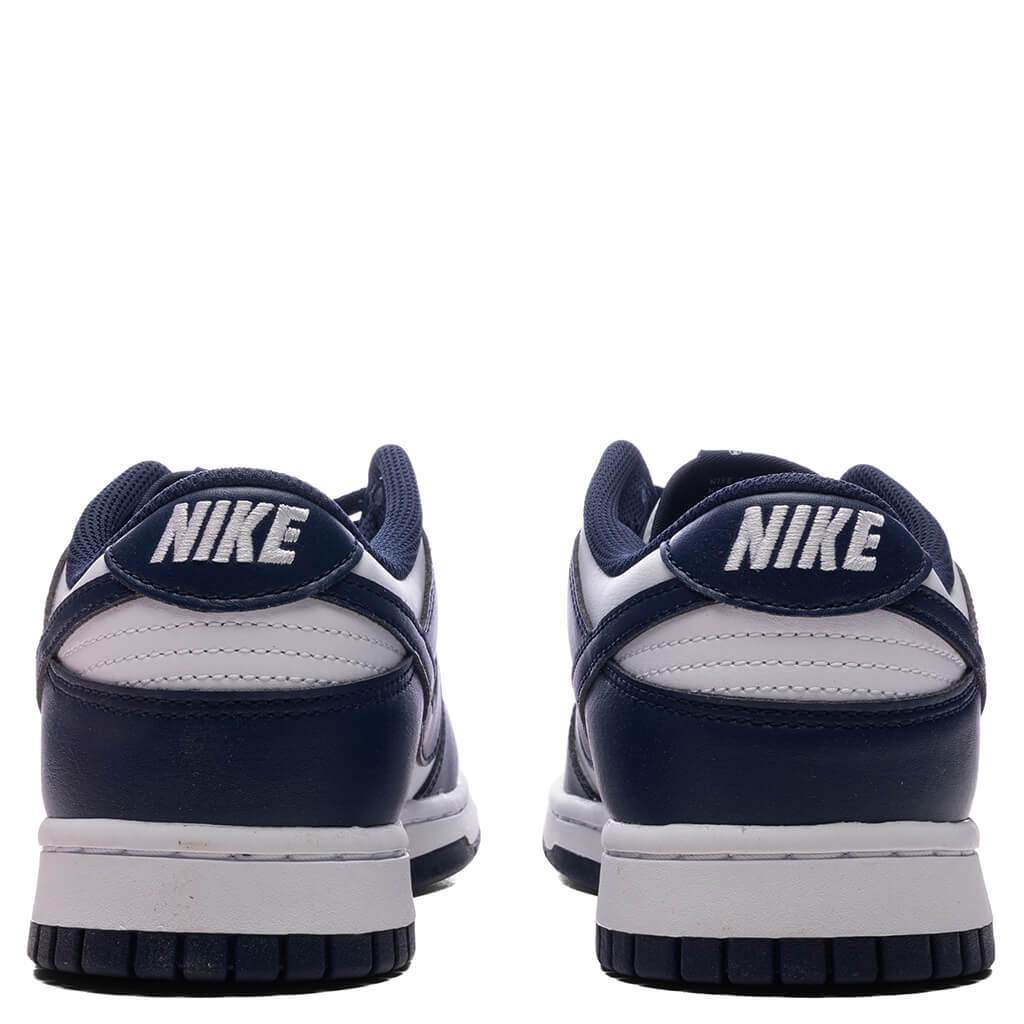 DUNK LOW RETRO - WHITE/MIDNIGHT NAVY - 4
