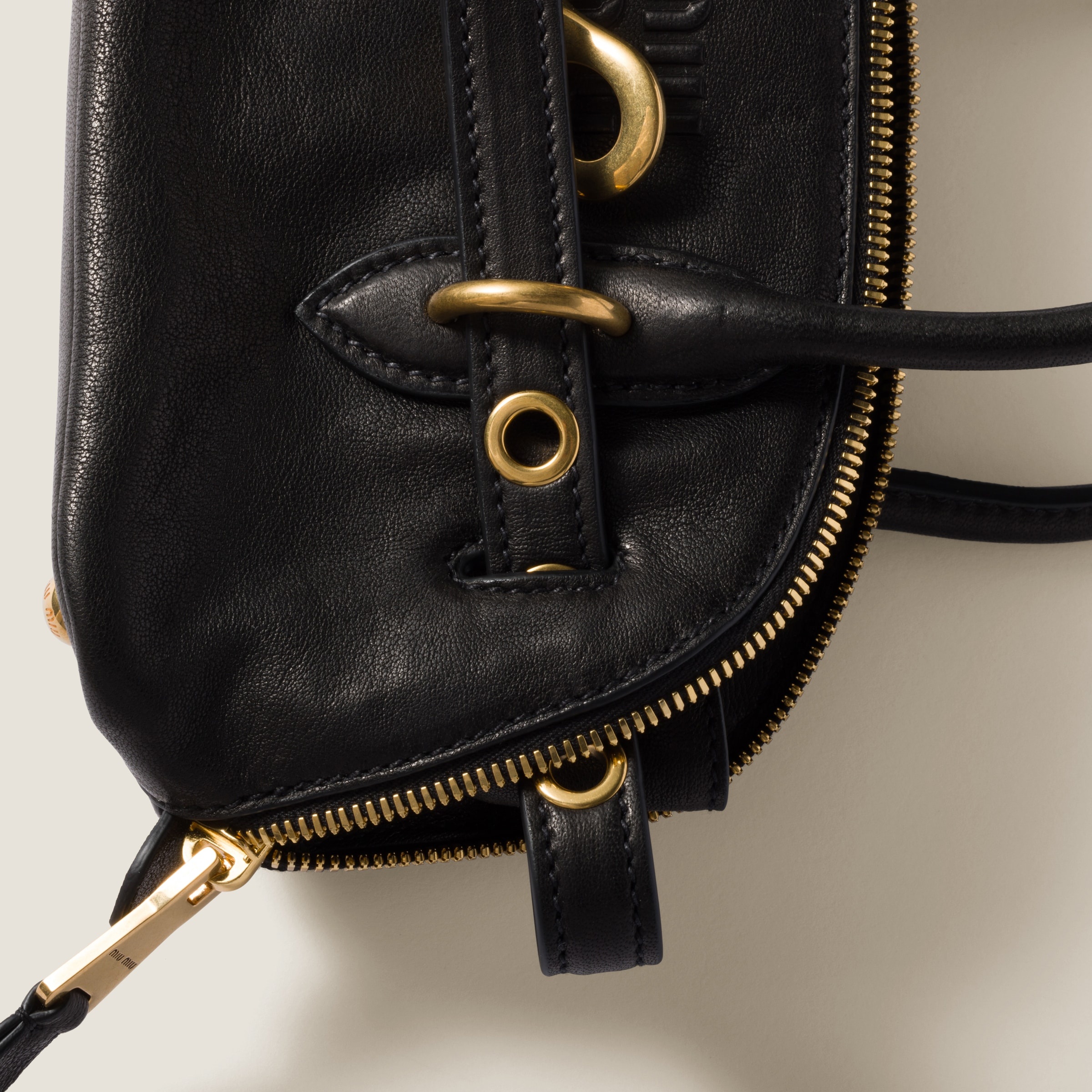 Aventure mini nappa leather bag - 7