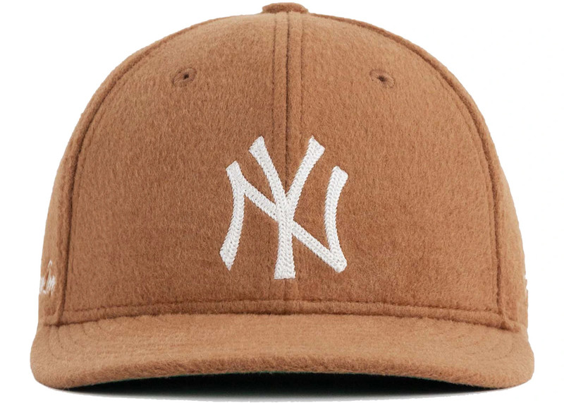 Aime Leon Dore x New Era Moleskin Yankees Hat Tan 1