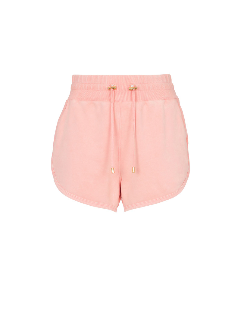 Shorts with Vintage Balmain embroidery 1