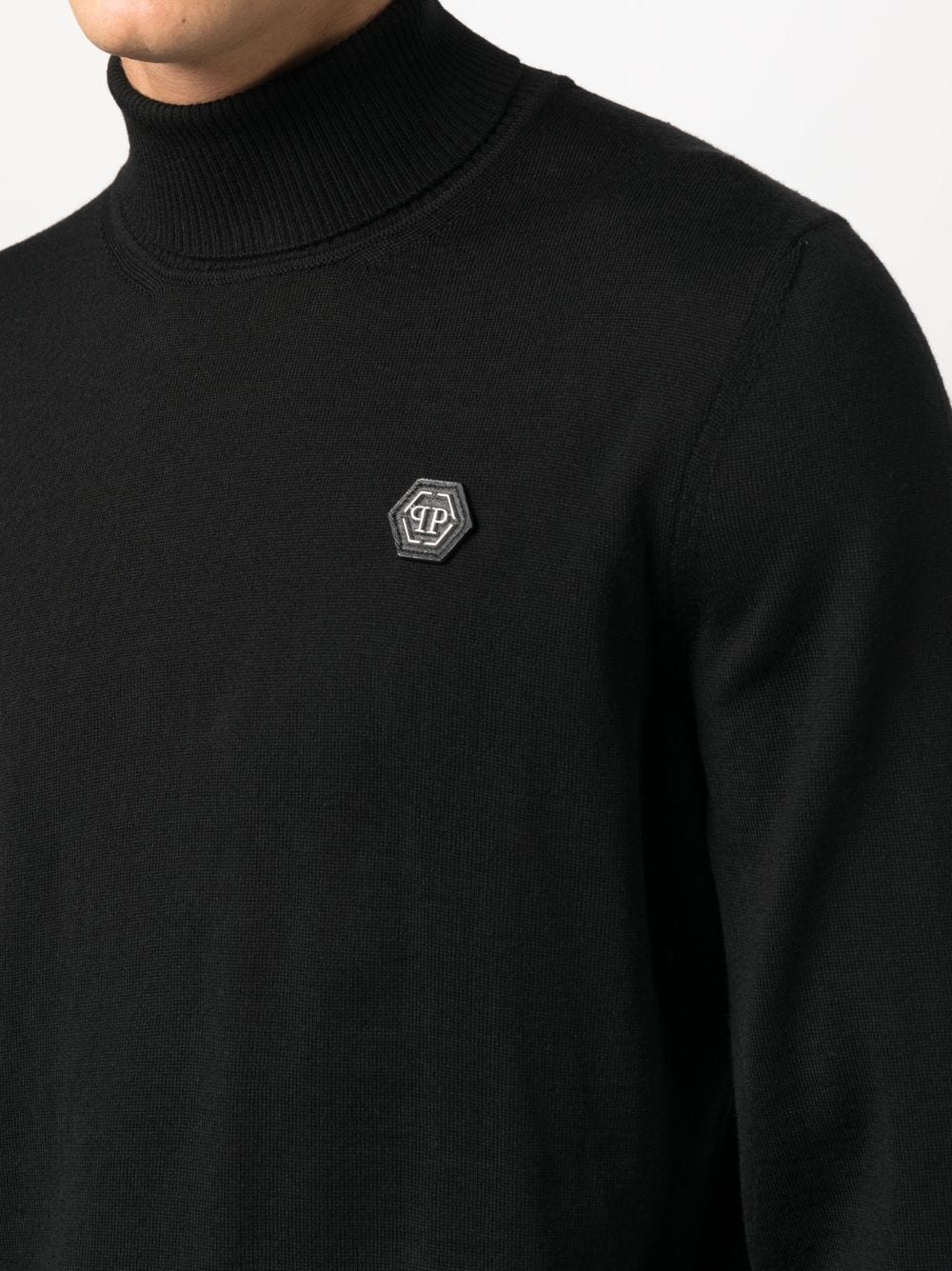 roll-neck merino wool jumper - 5