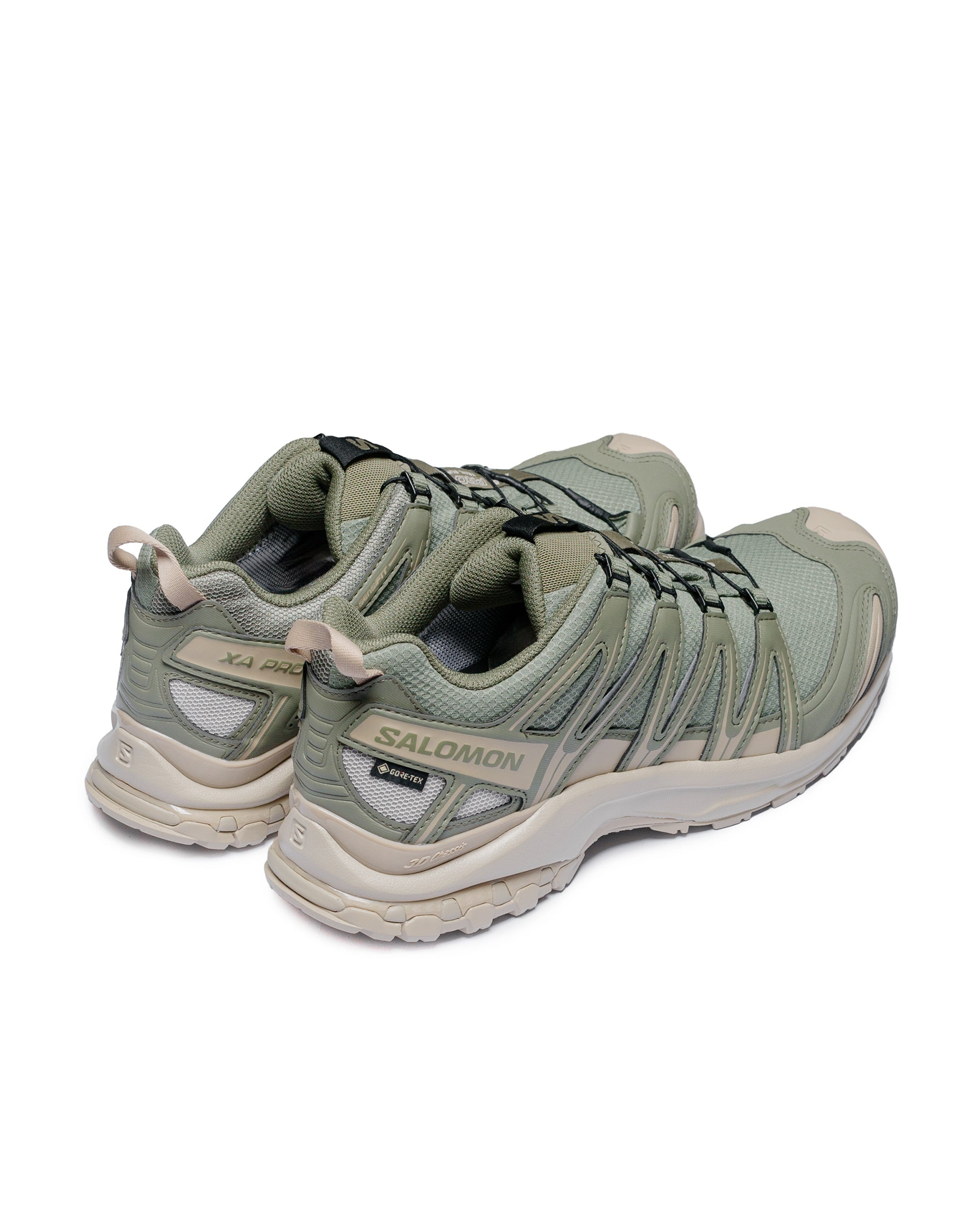 XA PRO 3D GTX Deep Lichen/White Pepper/Silver Cloud - 3
