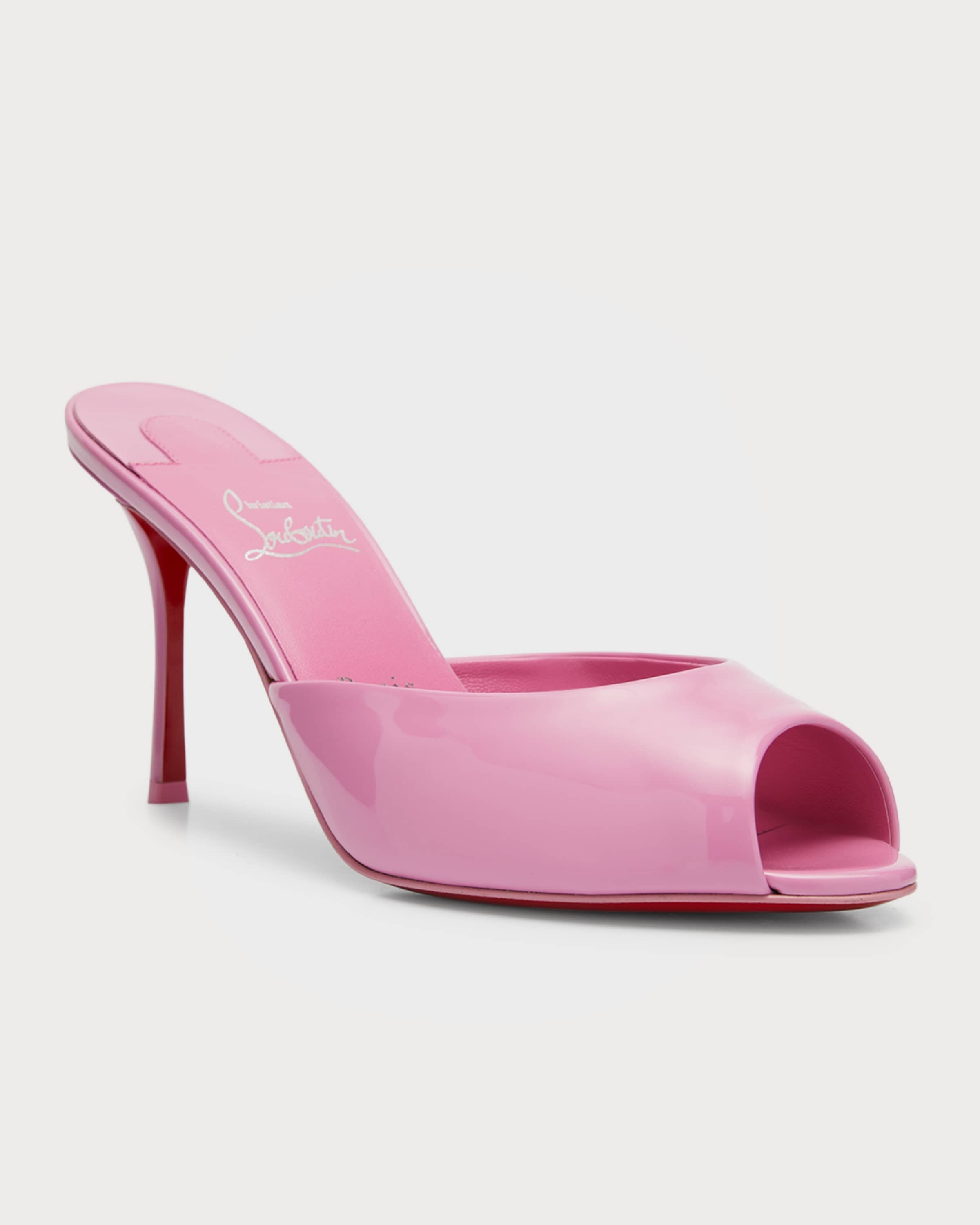 Me Dolly Patent Red Sole Sandals - 4