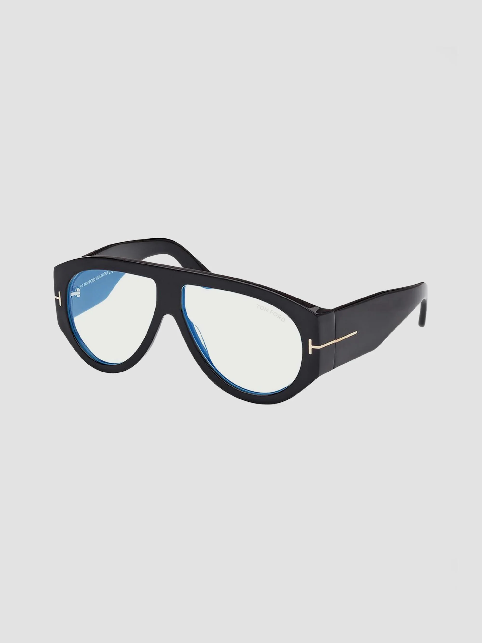 Women's 60MM Pilot Eyeglasses - Black Blue - 1