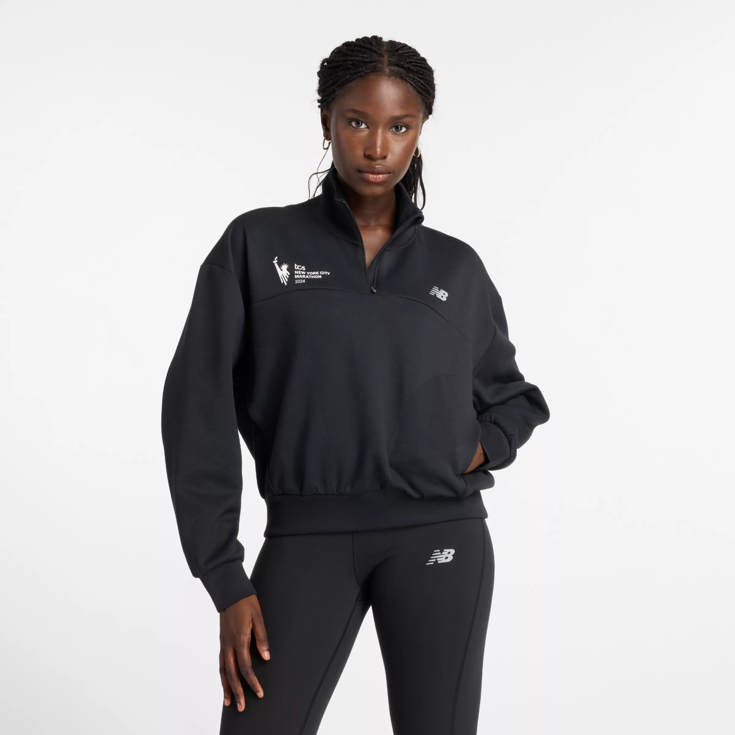 NYC Marathon Oversized Quarter Zip - 2