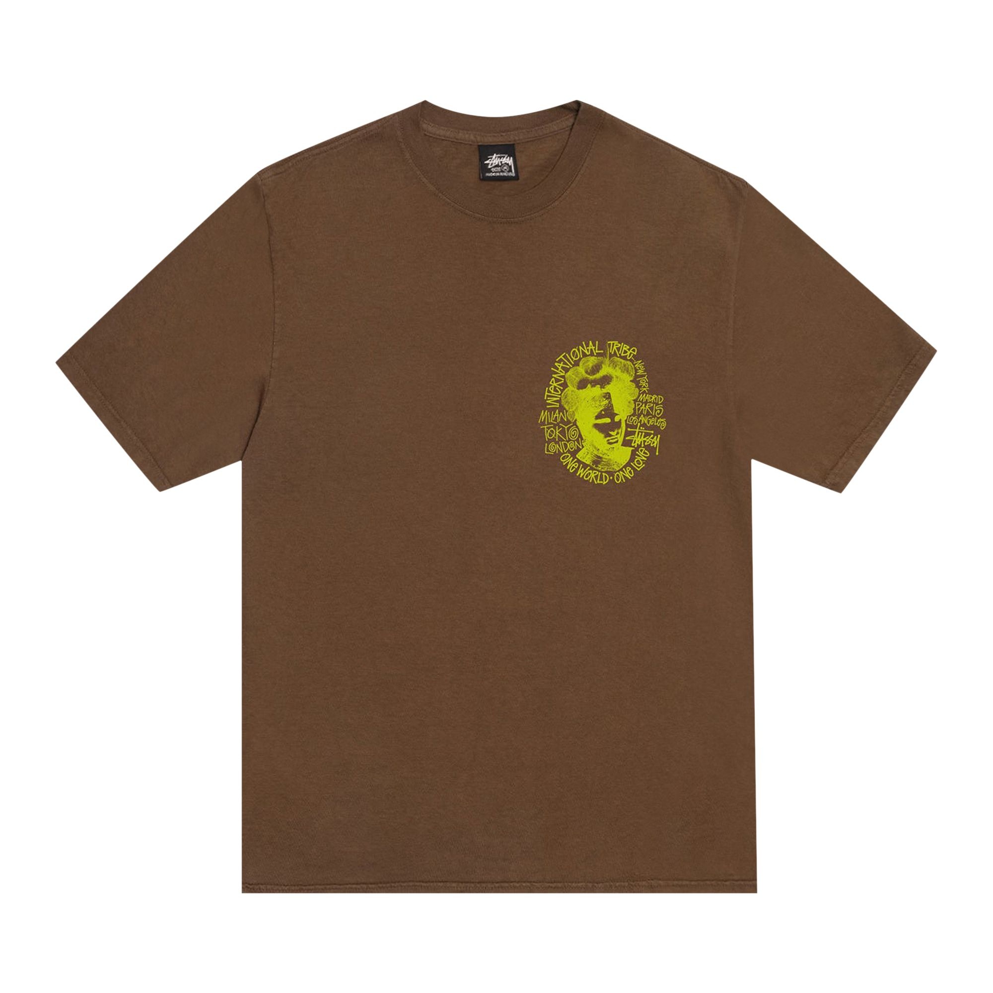 Stussy Camelot Tee 'Brown' - 1
