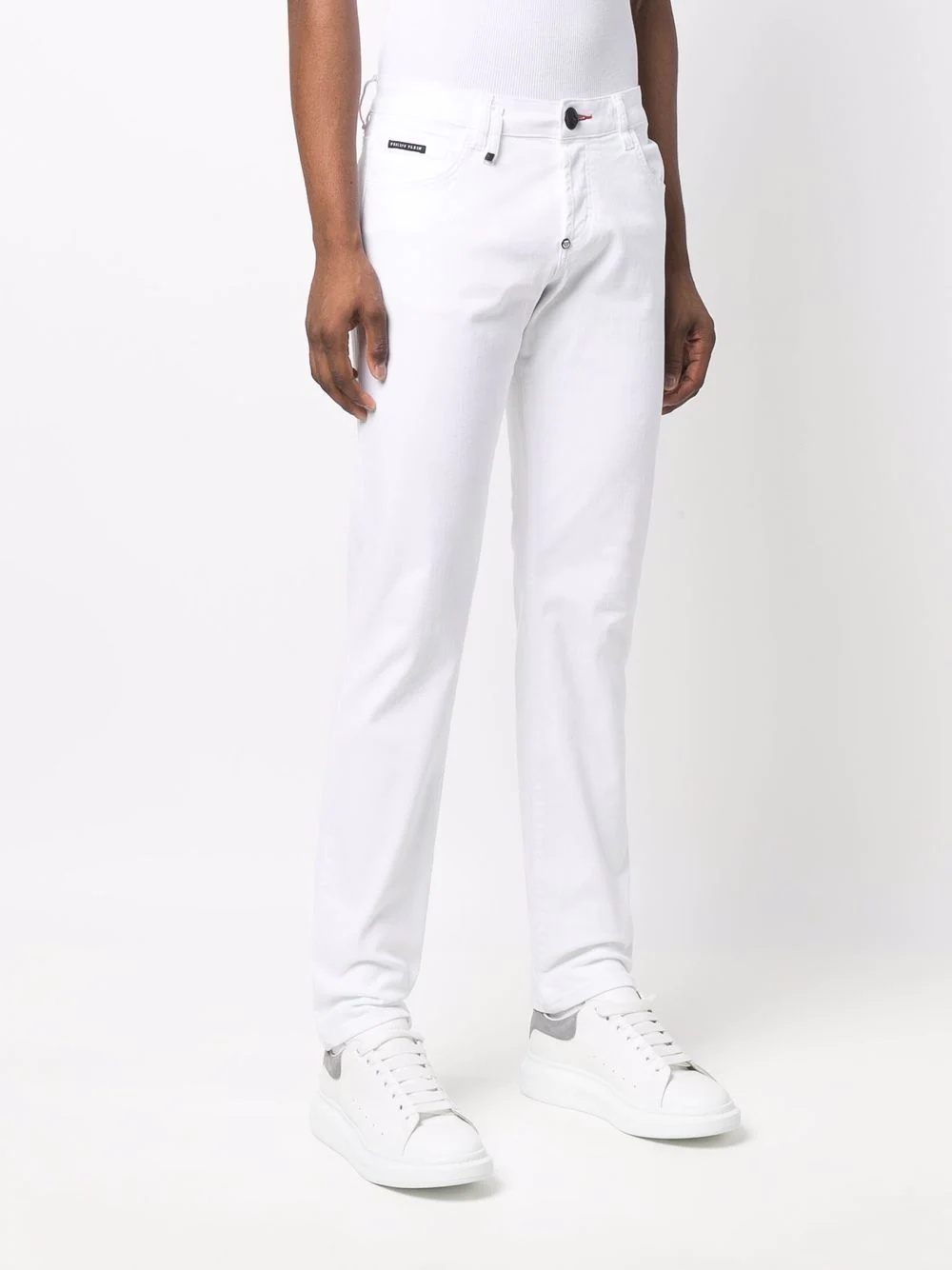 mid-rise straight-cut jeans - 3