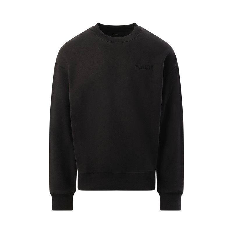 AMIRI Amiri Oversized Sweatshirt in Black outlook