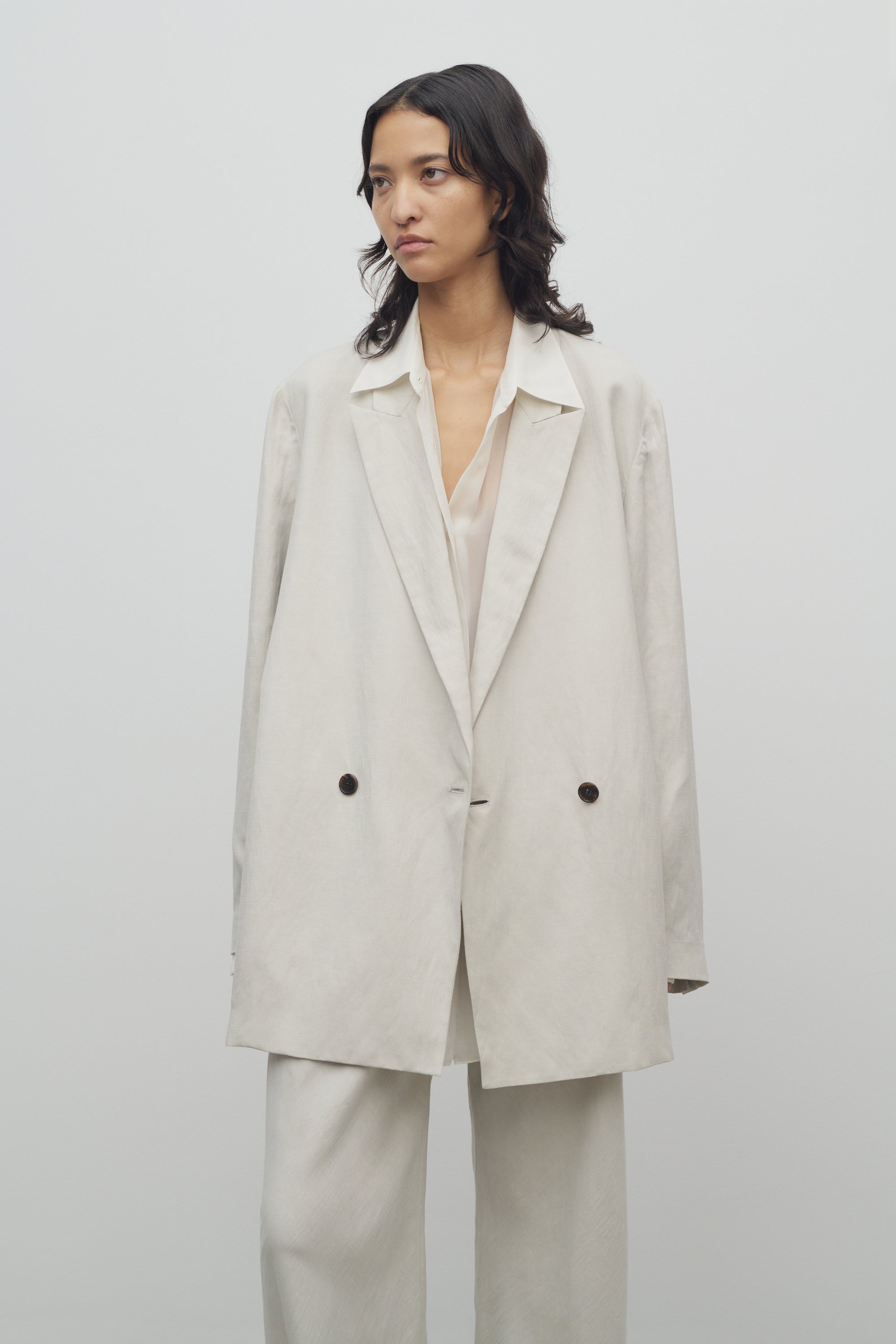 Nat Jacket in Silk and Linen - 3