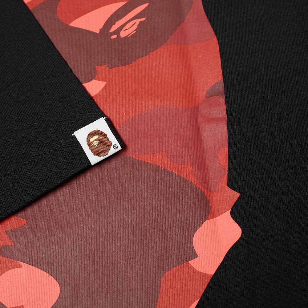 A Bathing Ape Colour Camo Big Ape Head Tee - 4