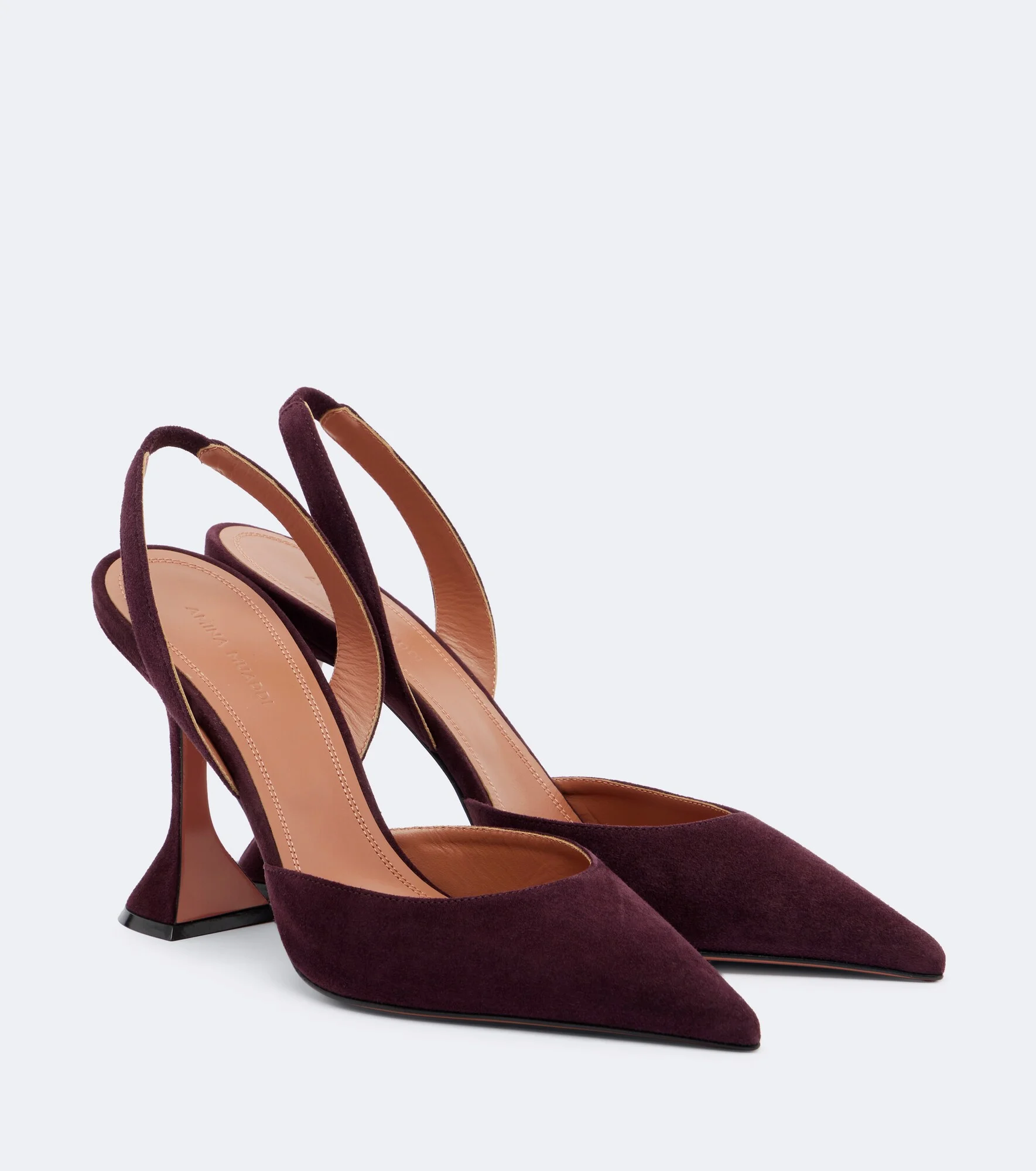Holli suede slingback pumps - 1